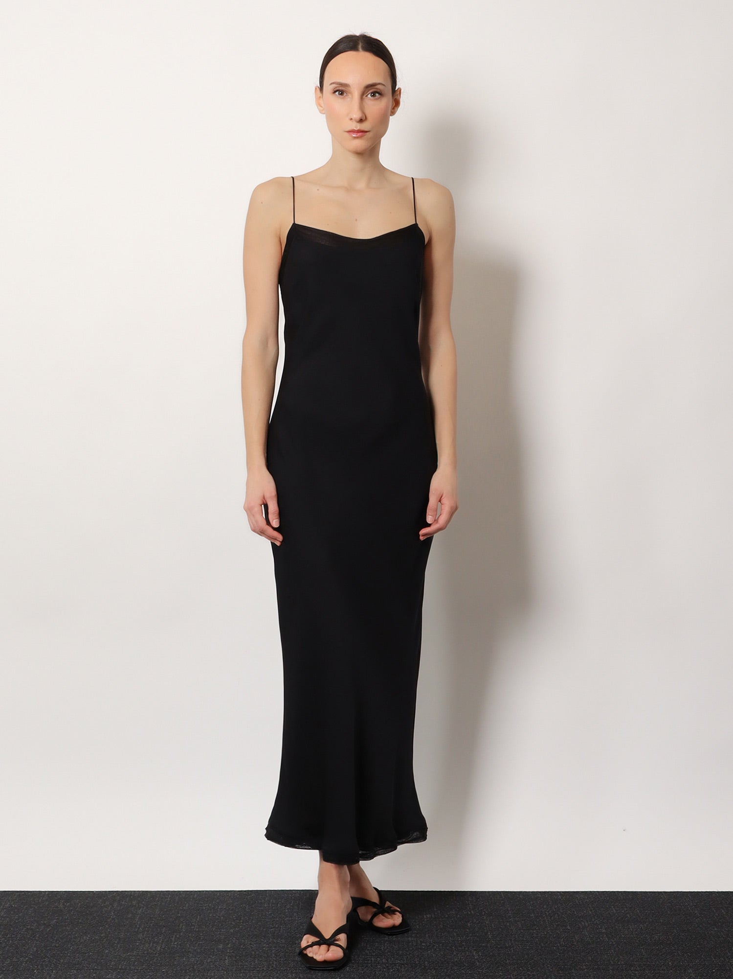 [TOTEME] Sleeveless dress FW25 252WRD0186FB0418001