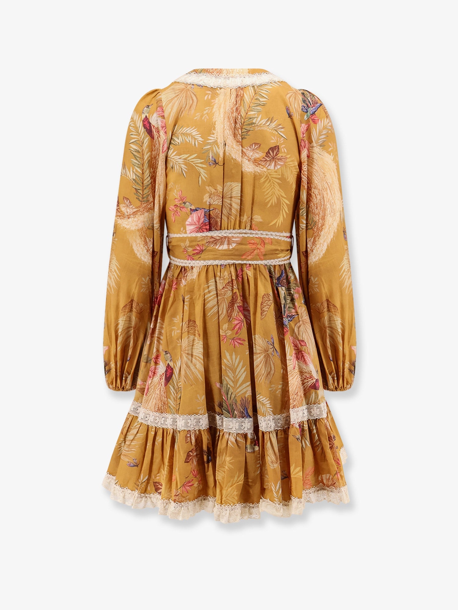 [Zimmermann] Long sleeve dress FW25 3245DSS253MTDPFL