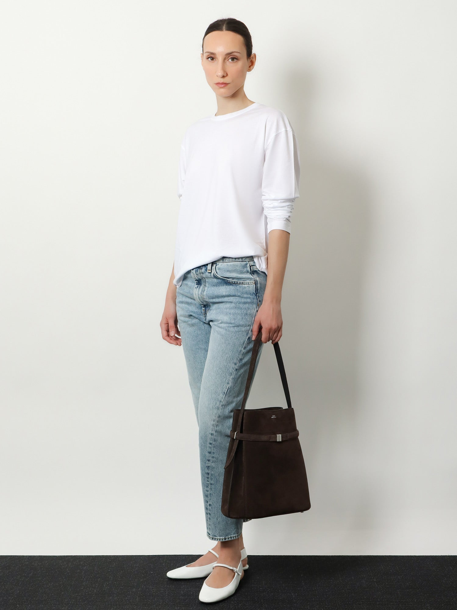 [TOTEME] T-shirts Long Sleeve FW25 253WRT0588FB0419047