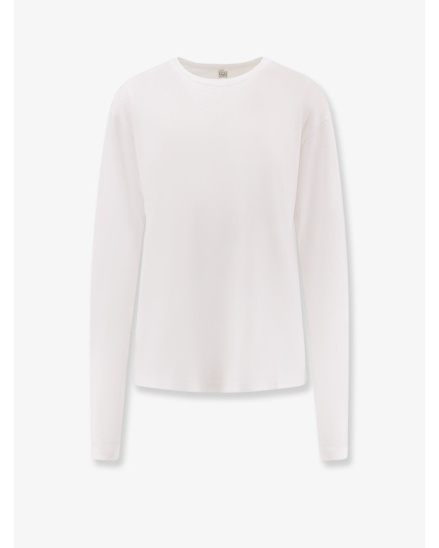 [TOTEME] T-shirts Long Sleeve FW25 253WRT0588FB0419047