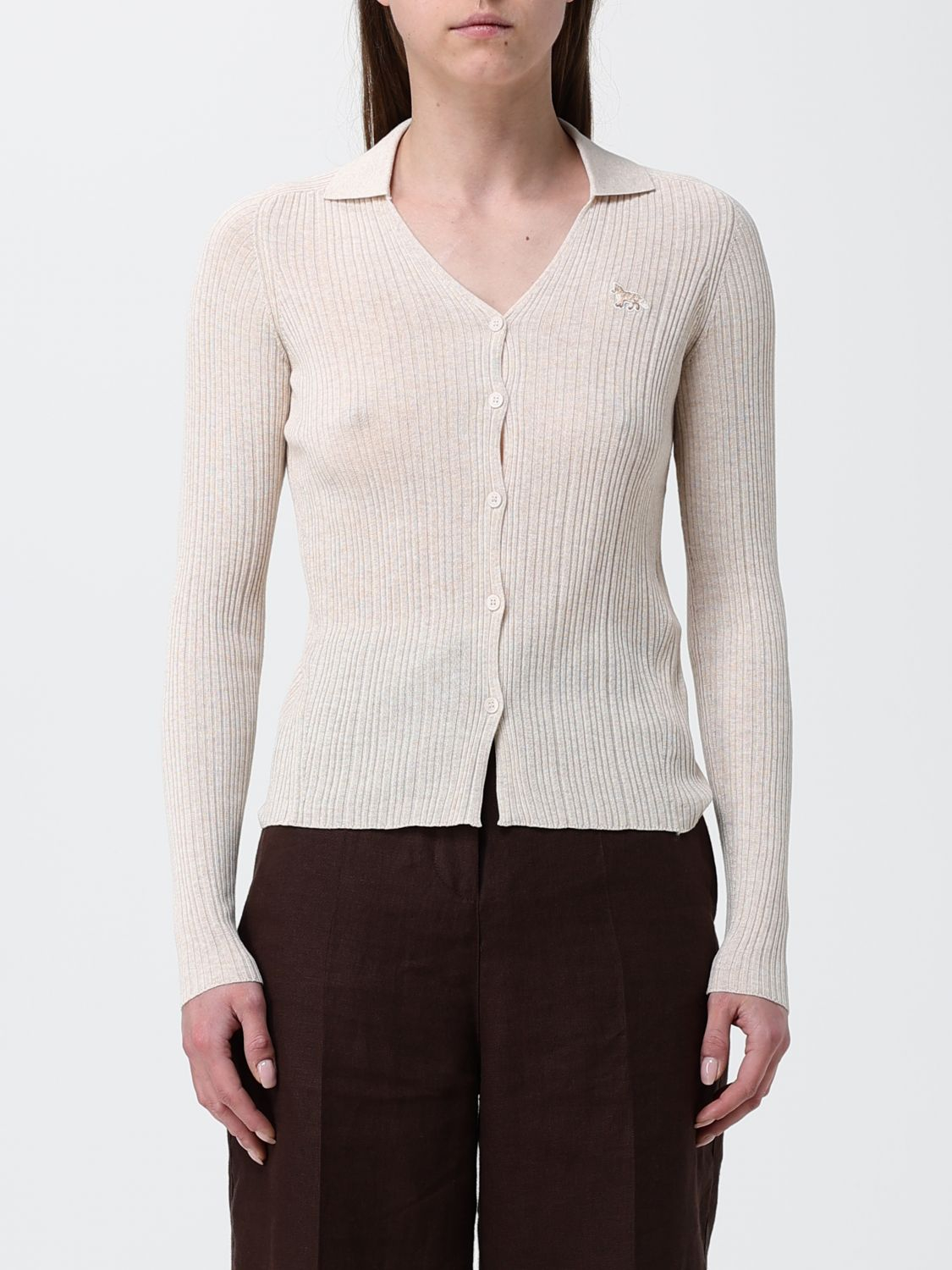 [MAISON KITSUNE] Knitwear SS26 QW00501KT1195 H218