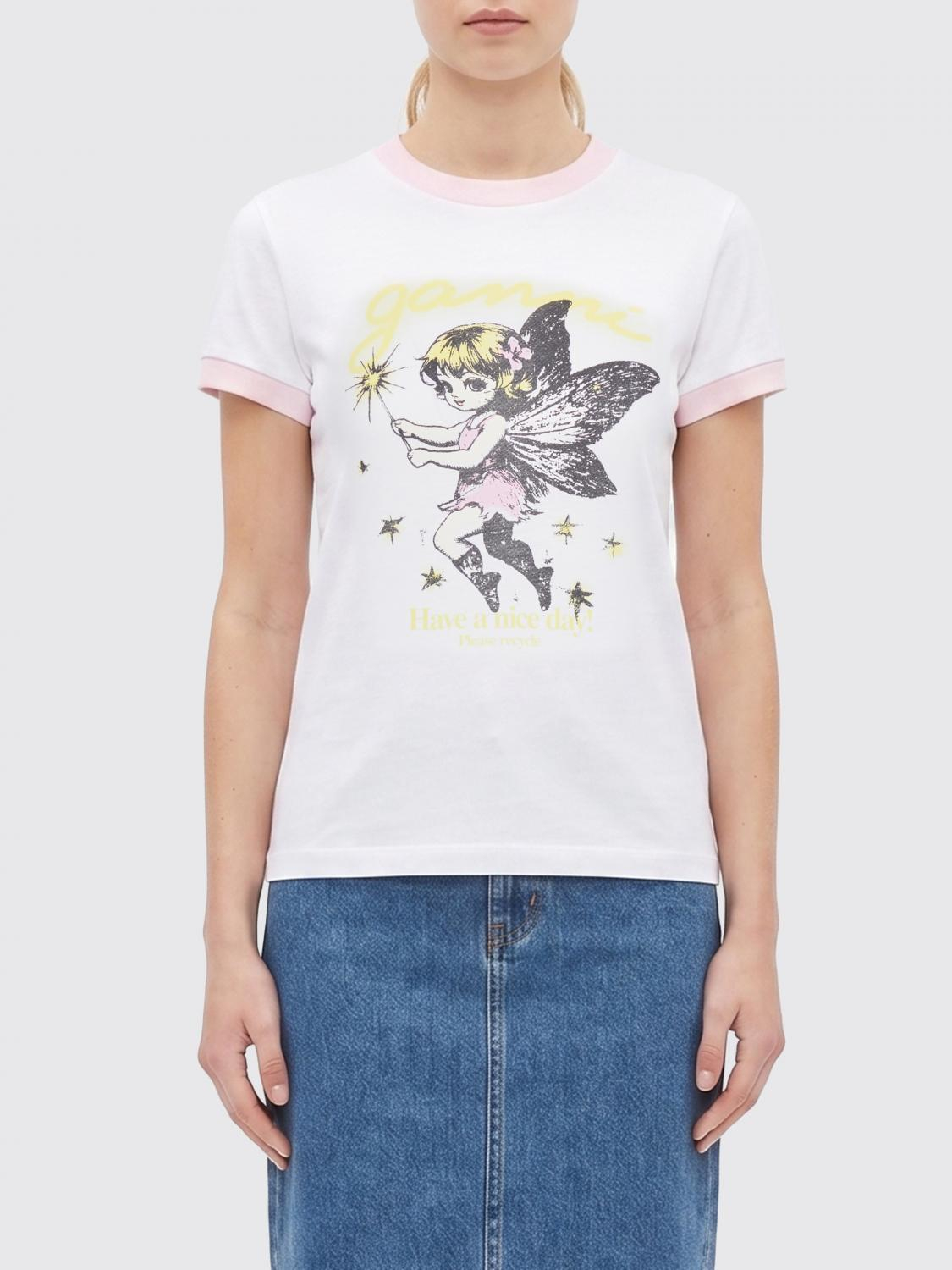 [GANNI] T-shirts Short Sleeve SS26 A1050144 151