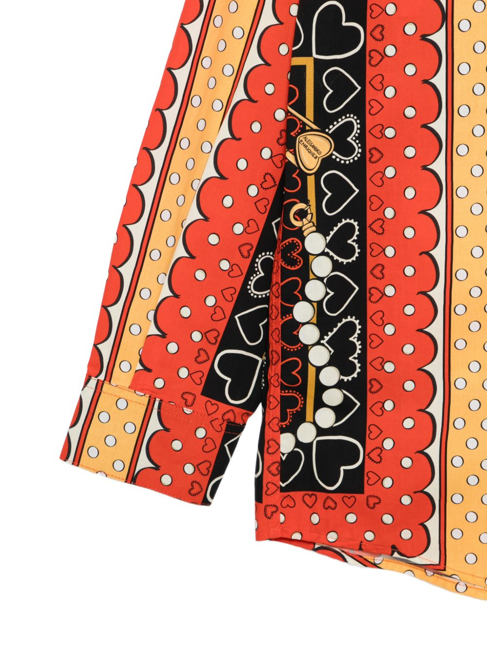 [ALESSANDRO ENRIQUEZ] Shirts Long Sleeve SS26 S43POPFOULARD