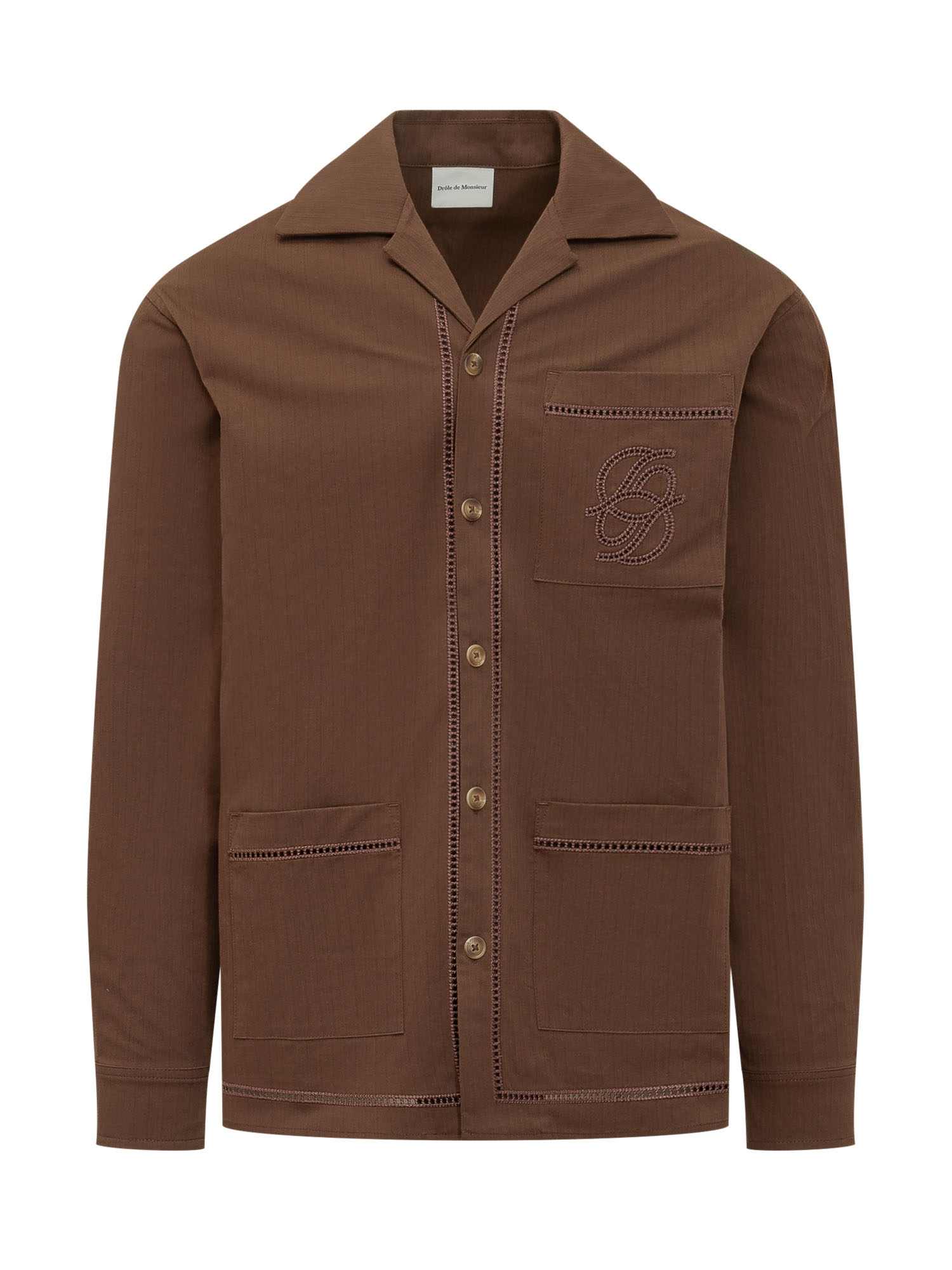 [DROLE DE MONSIEUR] Shirts Long Sleeve SS26 KSH262CO278 BN