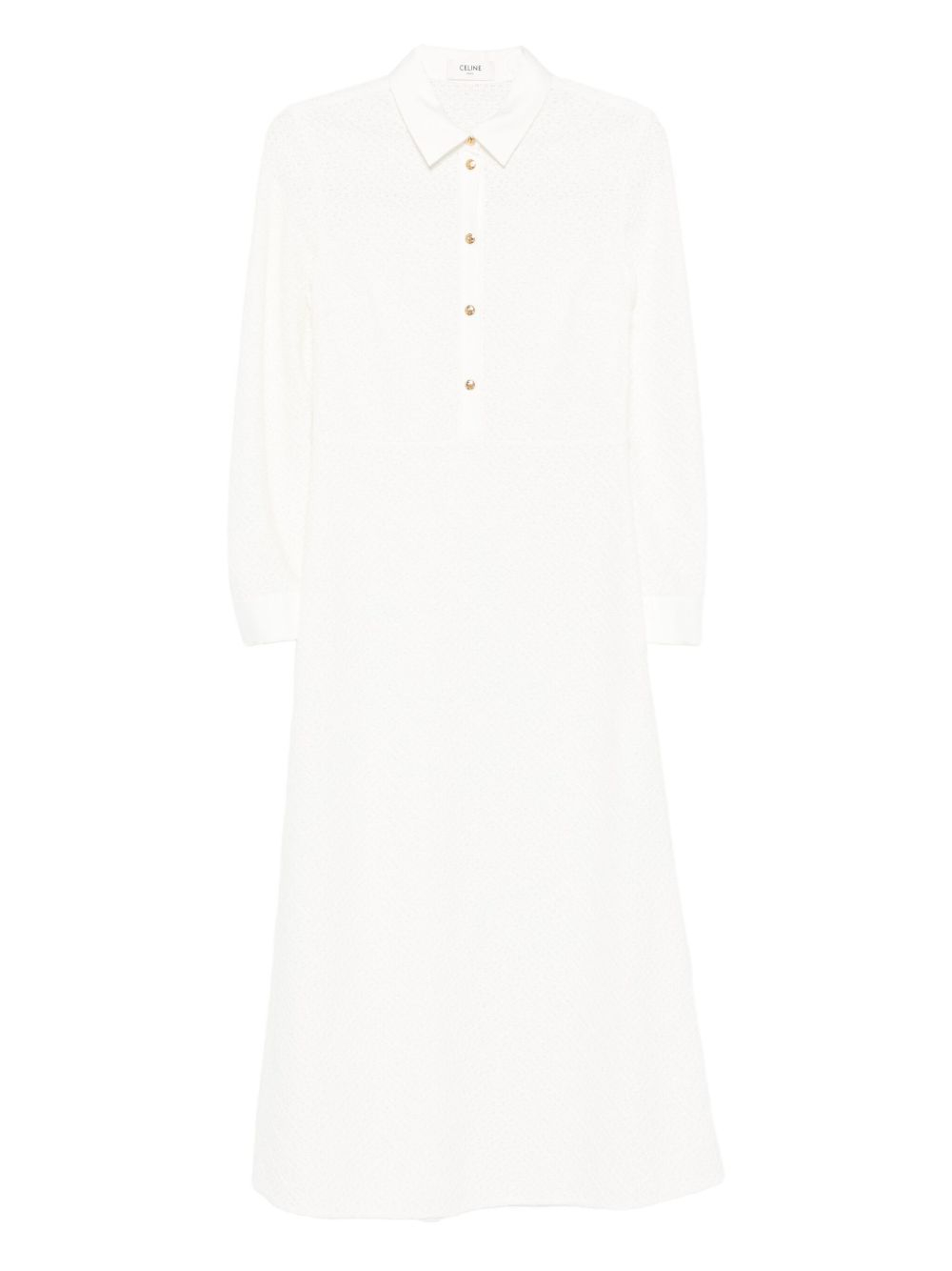 [Celine] Long sleeve dress FW25 RR0BY046497IV