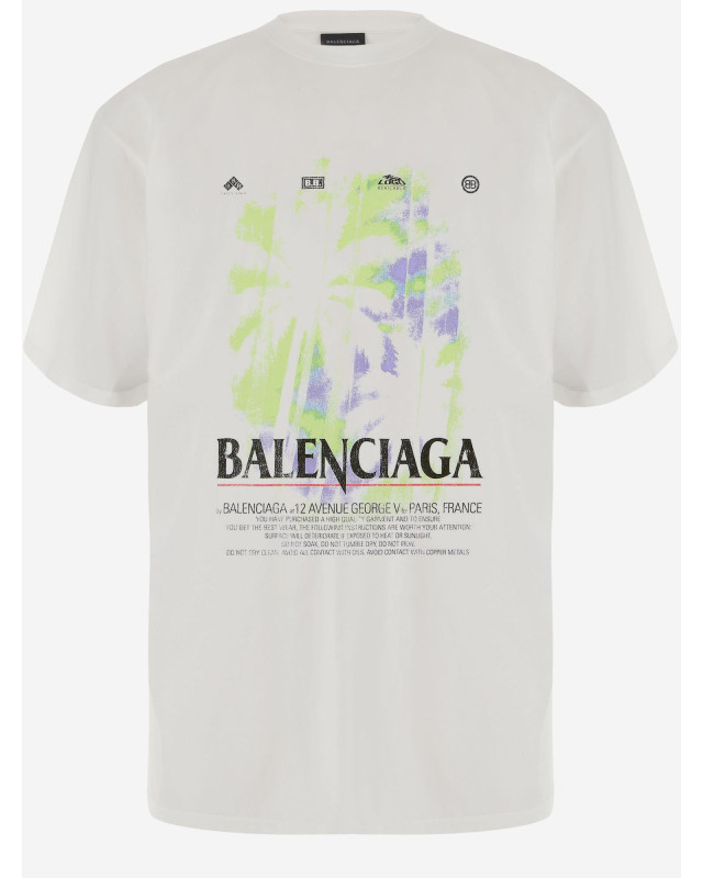 [Balenciaga] T-shirts Short Sleeve FW26 A00497TUV079000