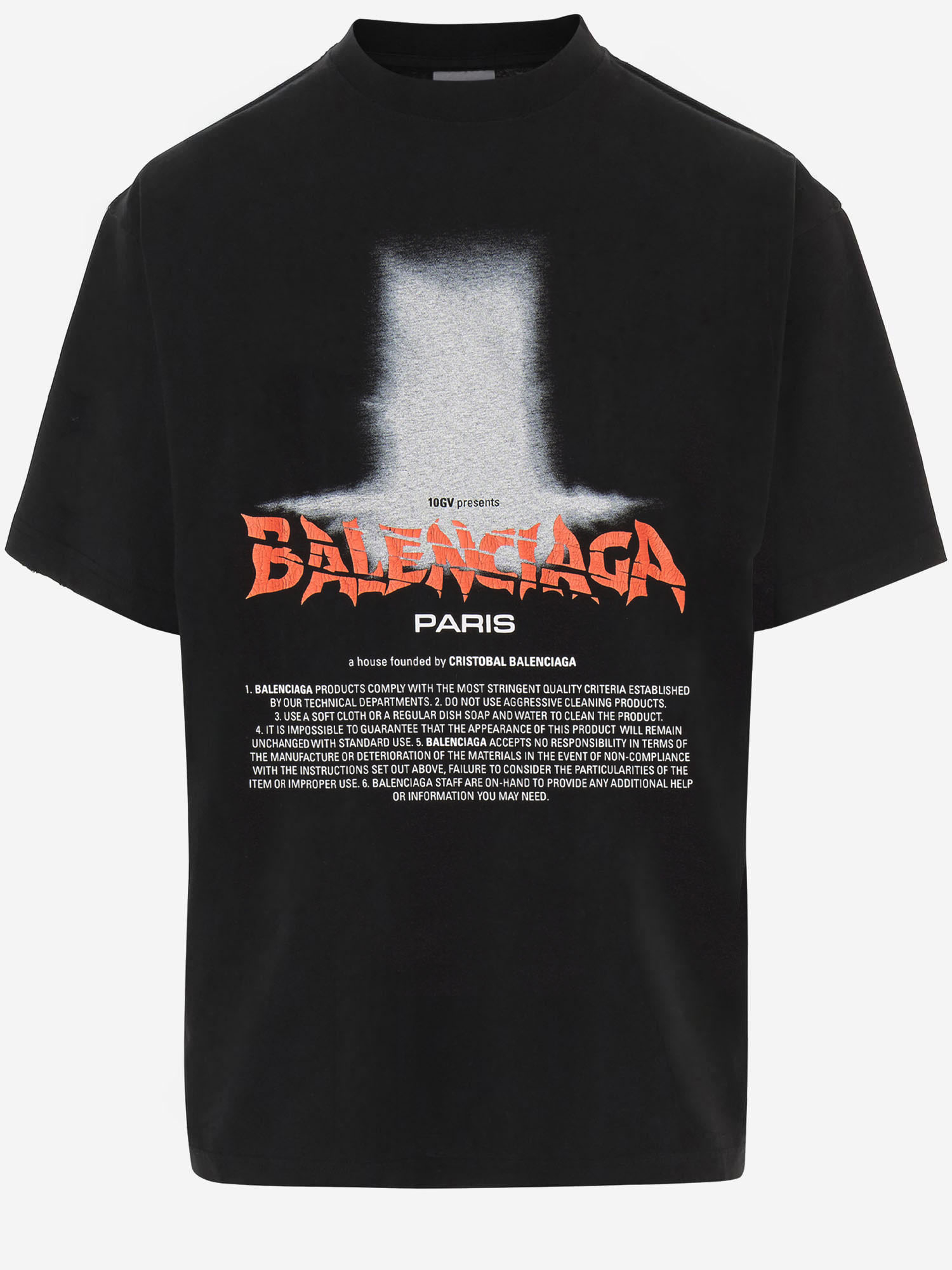 [Balenciaga] T-shirts Short Sleeve FW26 850345TUVO41000