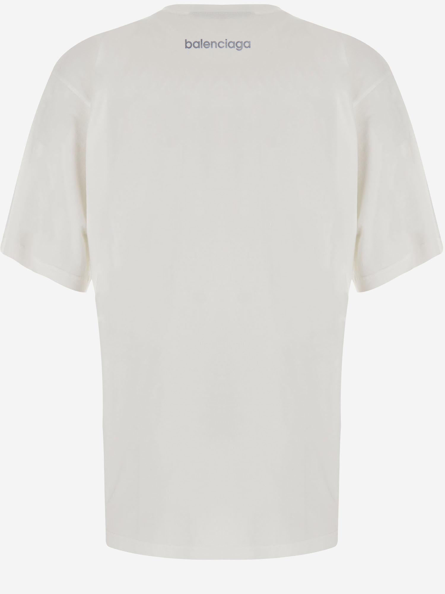 [Balenciaga] T-shirts Short Sleeve FW26 764235TUVO79000