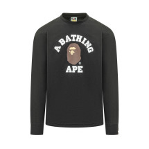 [BAPE] T-shirts Long Sleeve SS26 001LTM301011M BLACK