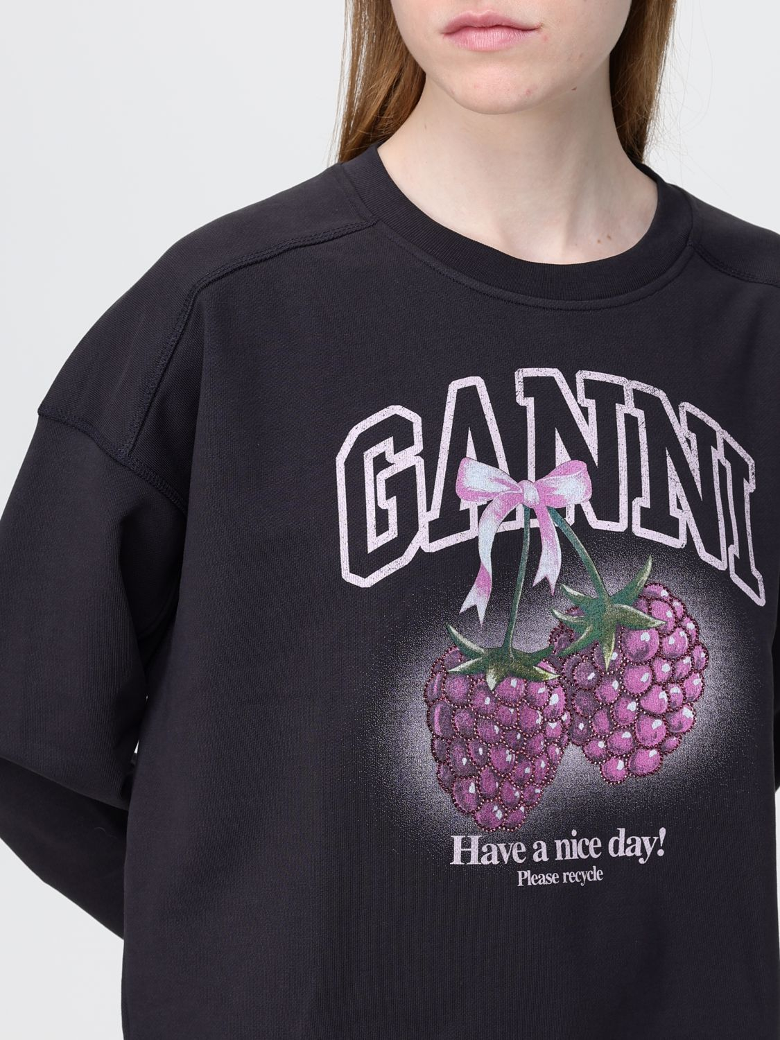 [GANNI] Sweatshirt SS26 A1060076 252