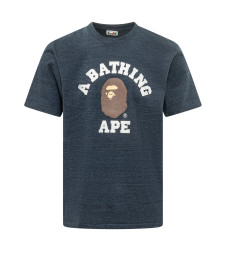 [BAPE] T-shirts Short Sleeve SS26 001TEM301001M NAVY
