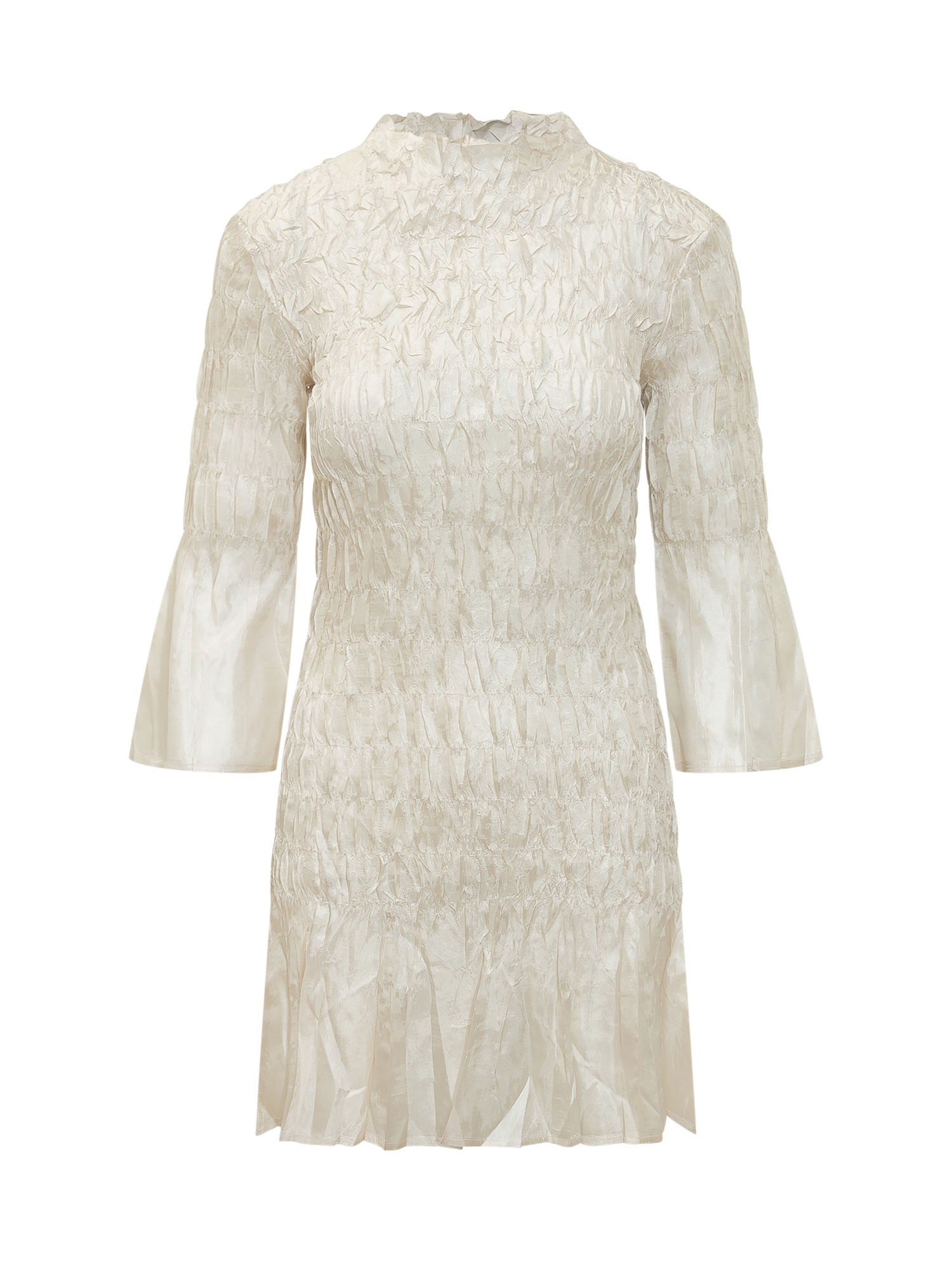 [GONGDID DESIGN] Long sleeve dress SS26 GD222 CHAMPAGNE