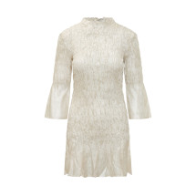 [GONGDID DESIGN] Long sleeve dress SS26 GD222 CHAMPAGNE