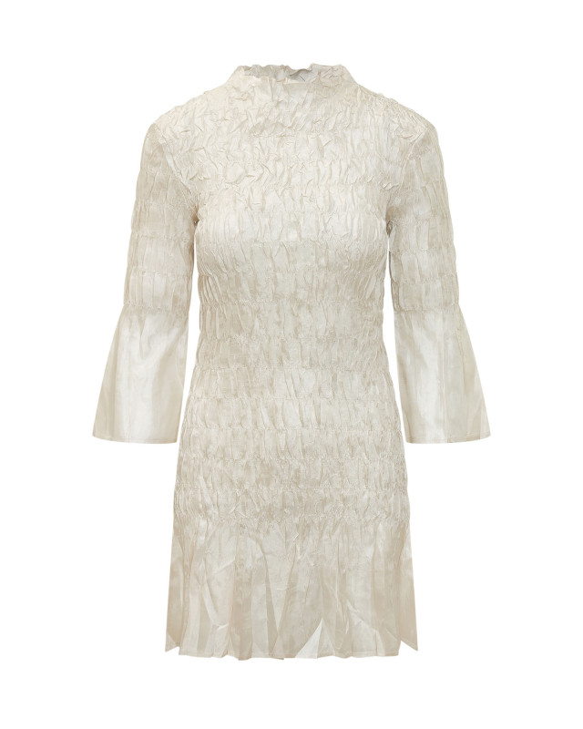 [GONGDID DESIGN] Long sleeve dress SS26 GD222 CHAMPAGNE