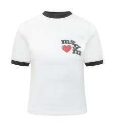 [MSGM] T-shirts Short Sleeve SS26 4042MDM88267002 01