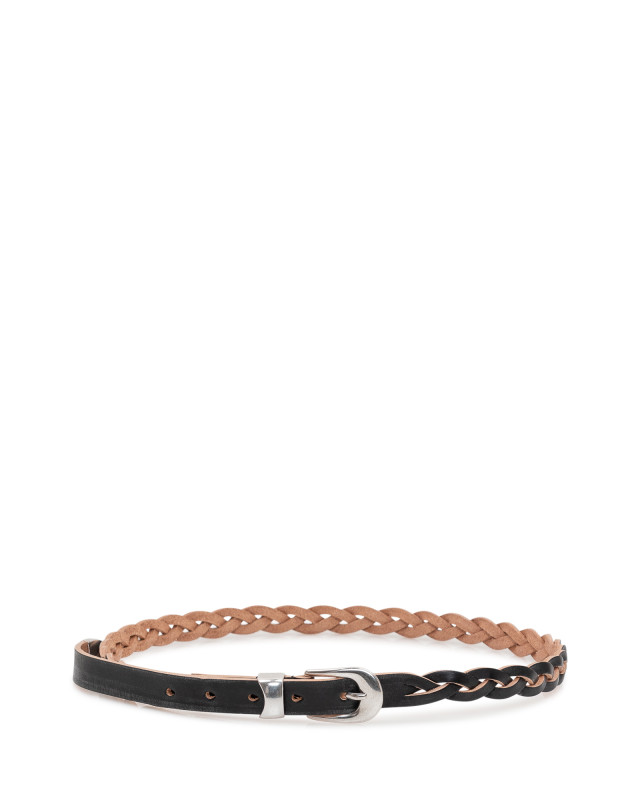 [Our Legacy] Belt SS26 A42382BB BLACK LEATHER