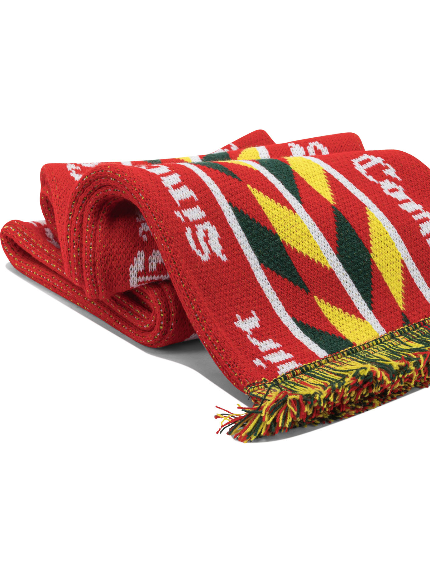[COMME DES GARCONS SHIRT] Scarf FW25 FP-K402-W251 RED/YELLOW