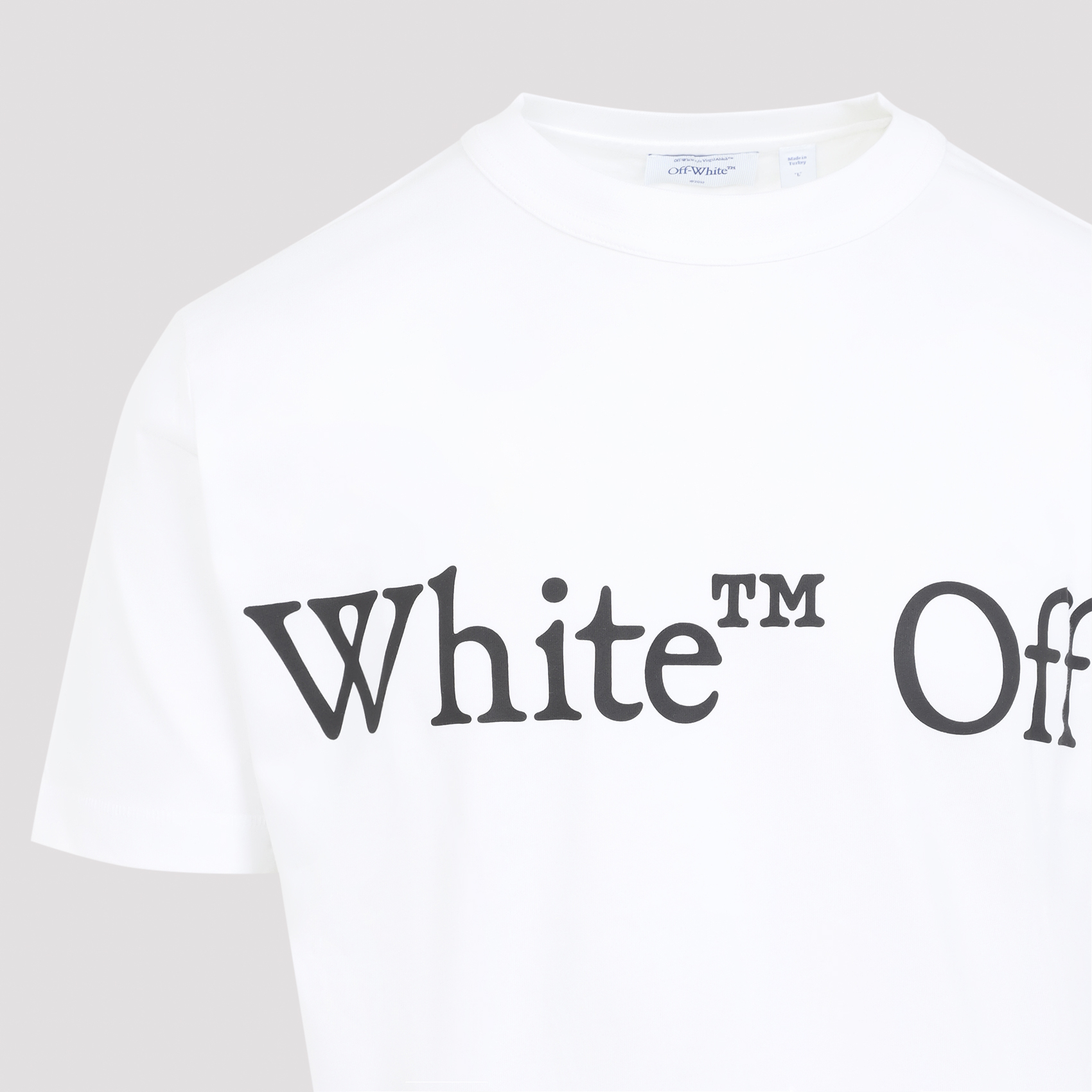[Off-White] T-shirts Short Sleeve FW26 44MAA16MF26J00G100