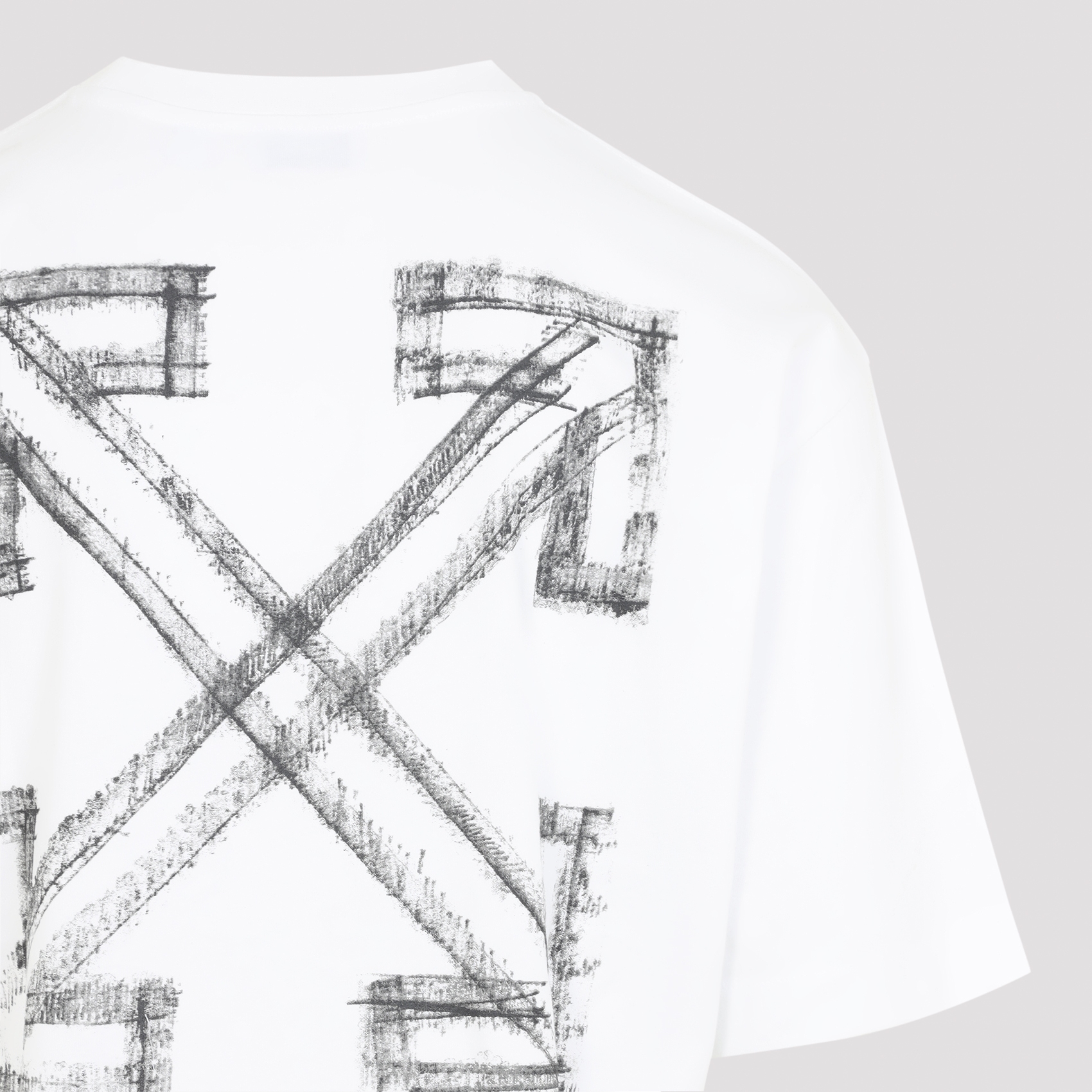[Off-White] T-shirts Short Sleeve FW26 44MAA120F26J00Y100