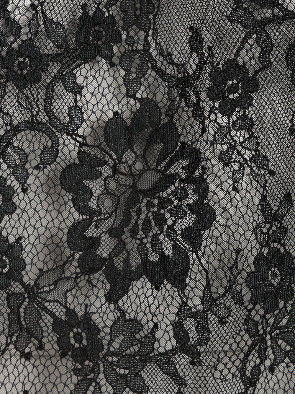 [Self-portrait] Blouse CO PF26-032TA-BBLACK