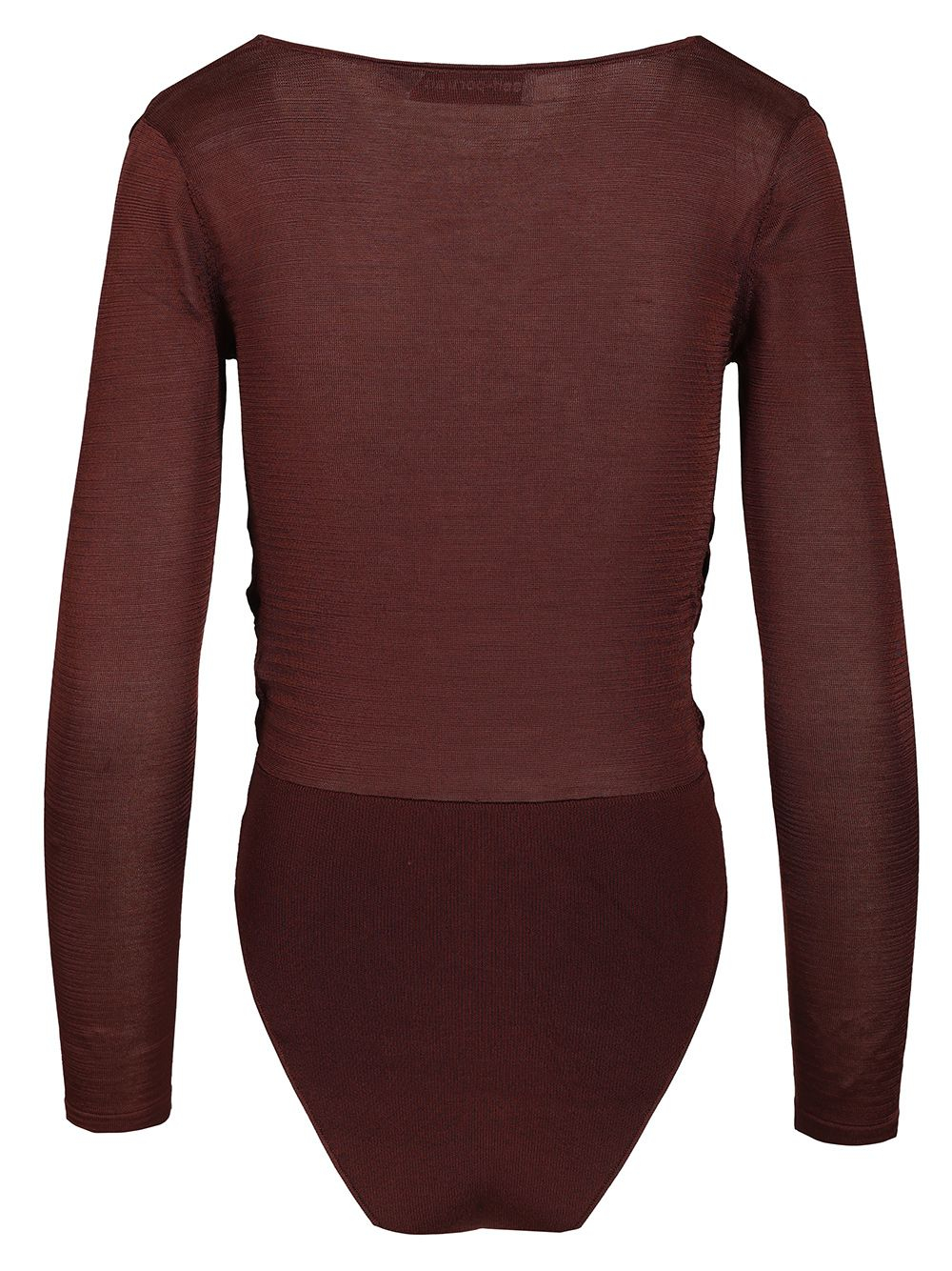 [Self-portrait] Knitwear CO PF26-052BS-BRBROWN