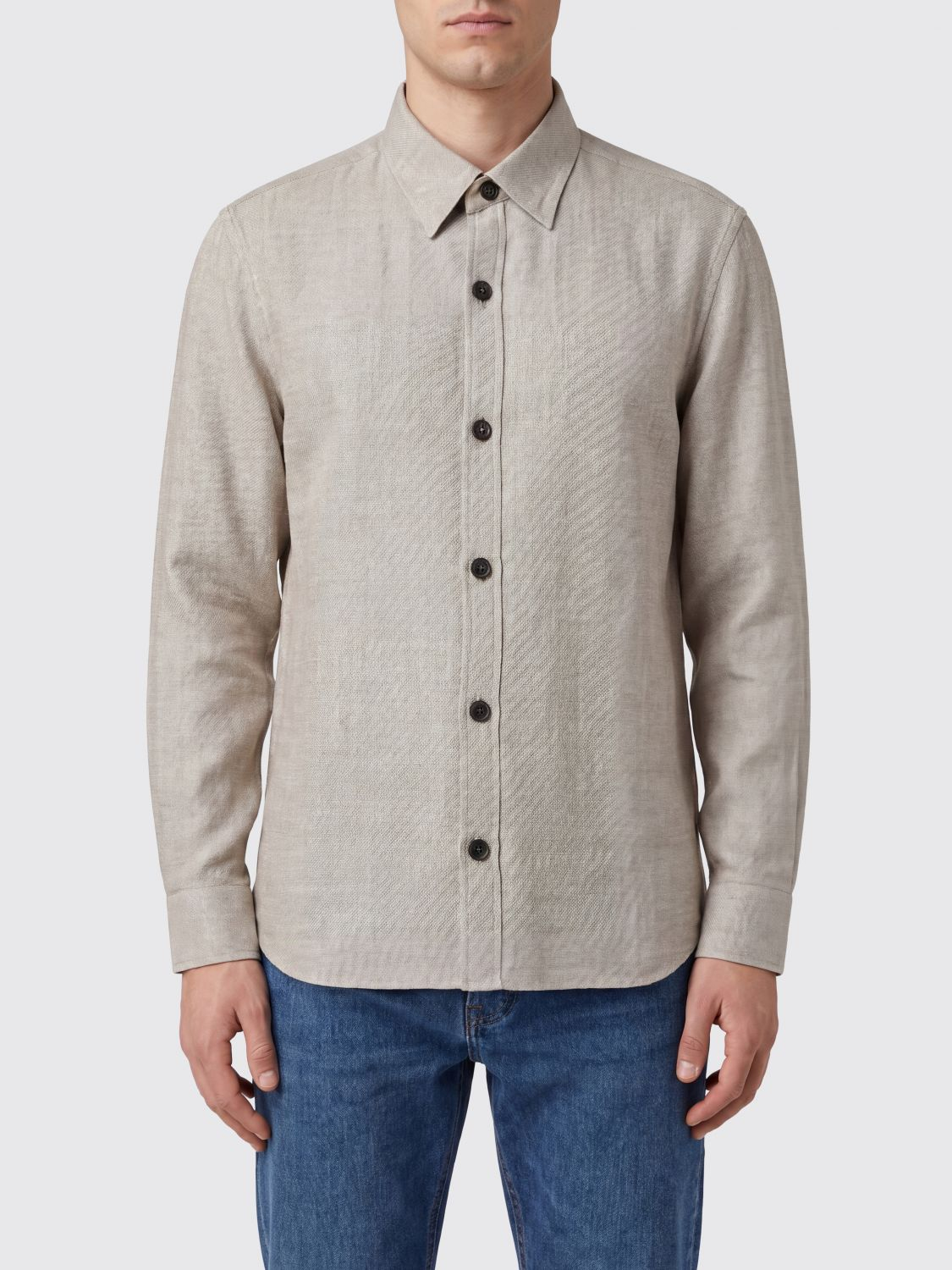 [ZEGNA] Shirts Long Sleeve SS26 UHV75A3SOT52N92G 054