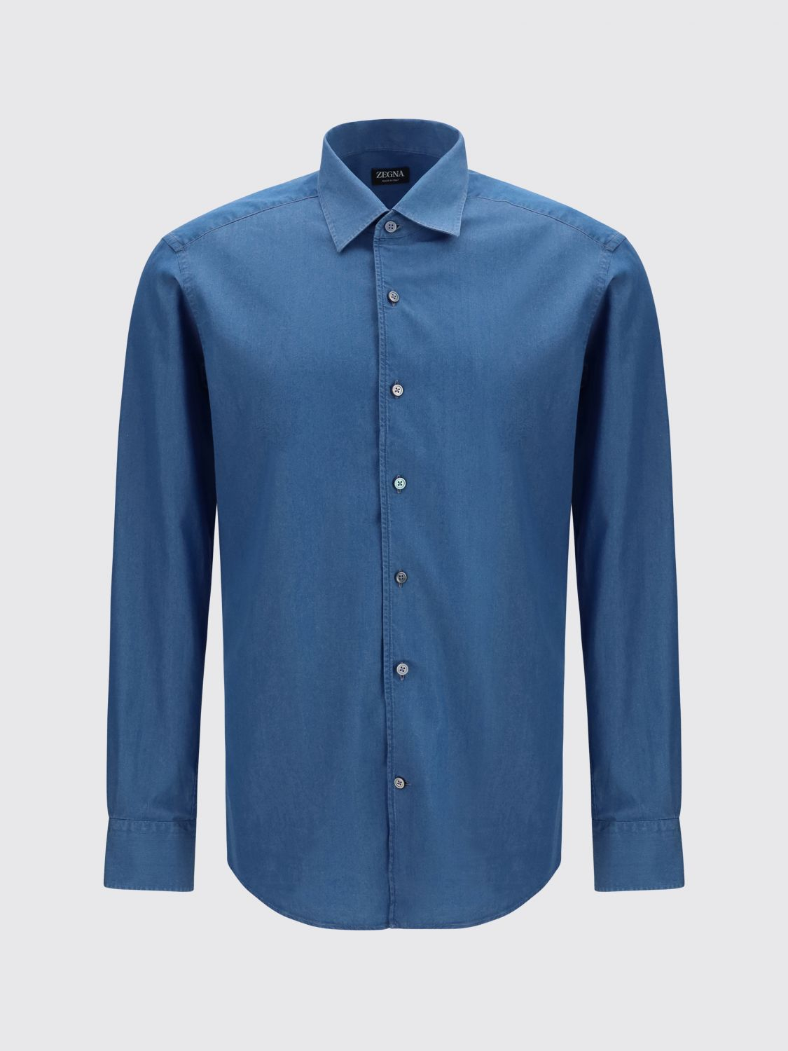 [ZEGNA] Shirts Long Sleeve SS26 UHX25A3SRO1002G 054