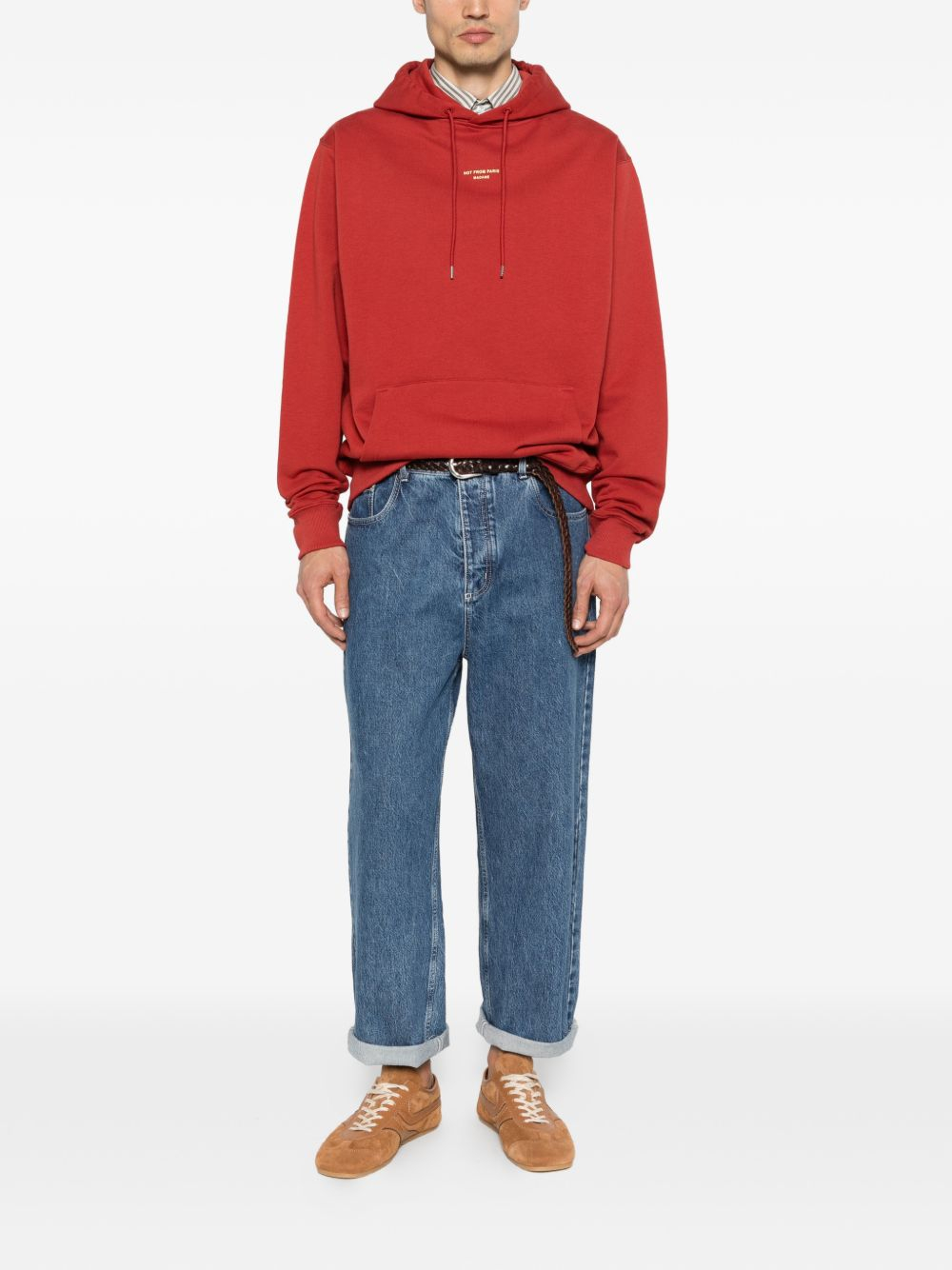 [DROLE DE MONSIEUR] Hoodie SS26 HO161CO127DRD