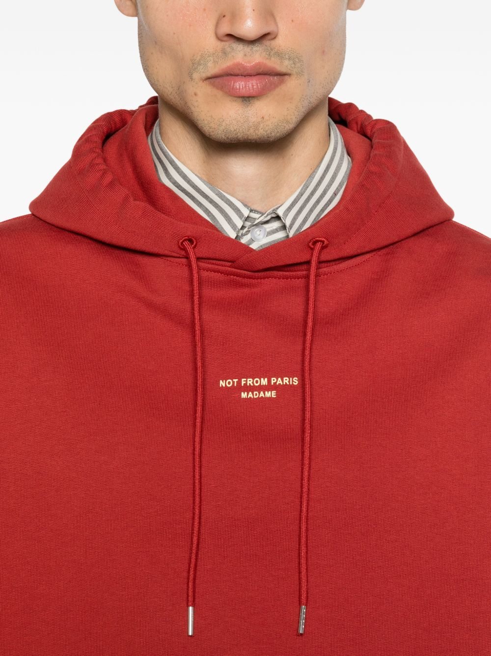 [DROLE DE MONSIEUR] Hoodie SS26 HO161CO127DRD