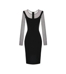 [ELISABETTA FRANCHI] Long sleeve dress SS26 AB89862E2110