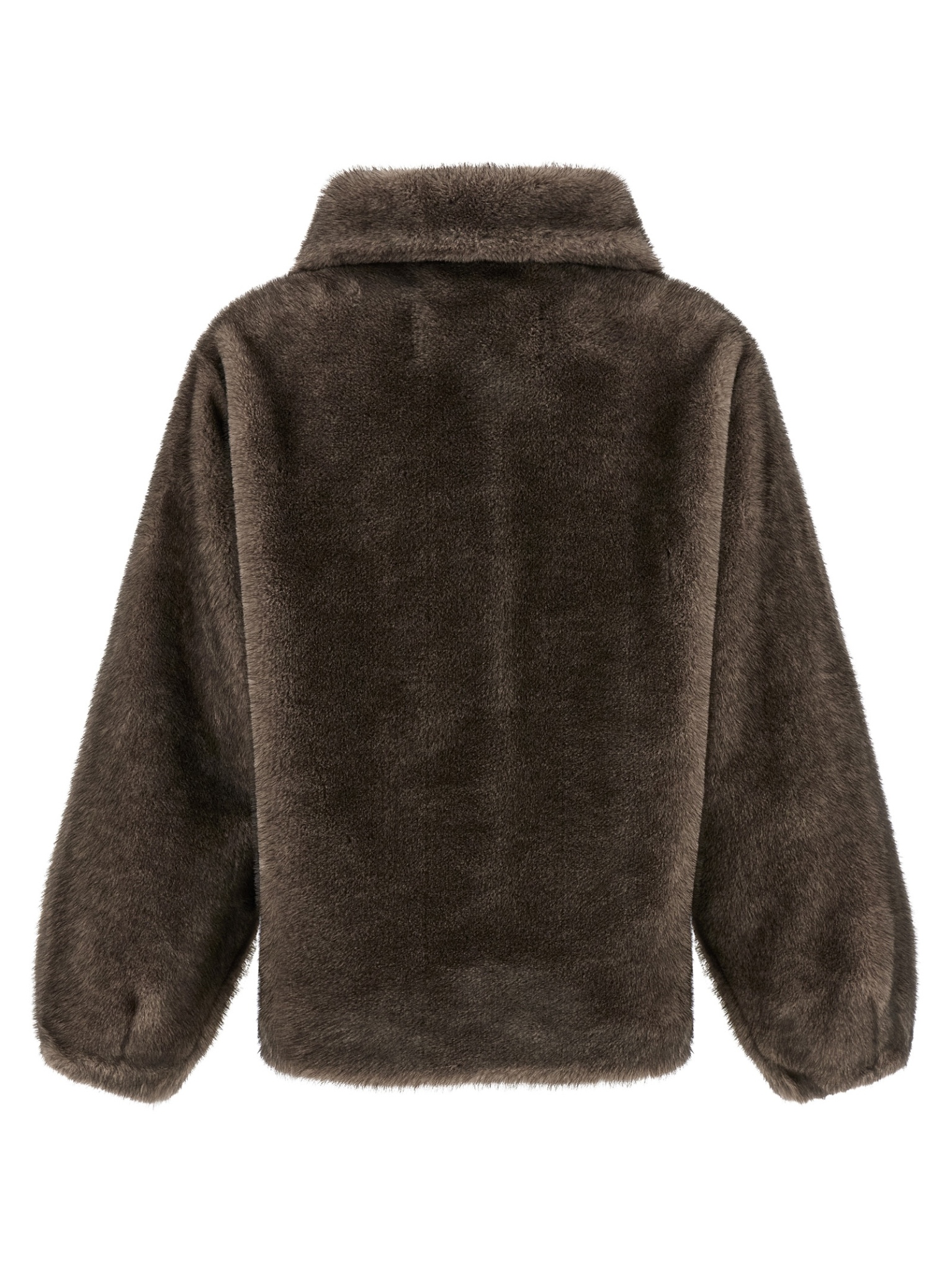 [LOU ANDREA] Fur Jacket FW25 MK2566SILVERGREY