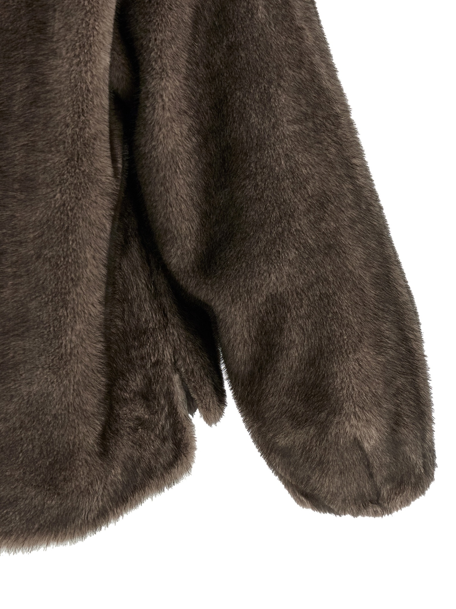 [LOU ANDREA] Fur Jacket FW25 MK2566SILVERGREY
