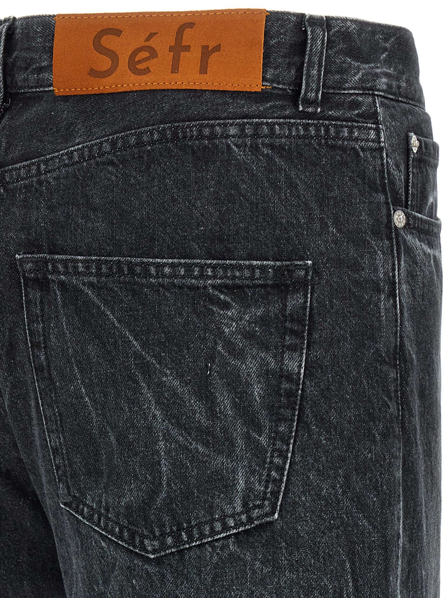 [Sefr] Jeans FW25 MFW24CLASSICCUTBLACKMARBLE