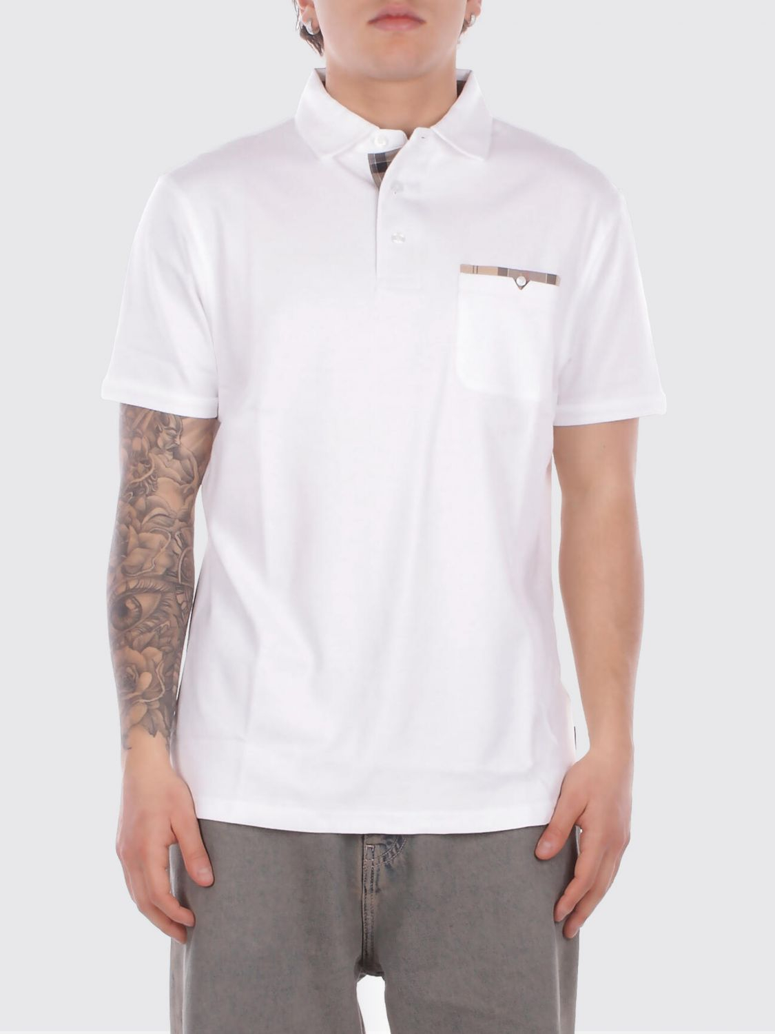 [Barbour] T-shirts Short Sleeve SS26 MML1496 WH11