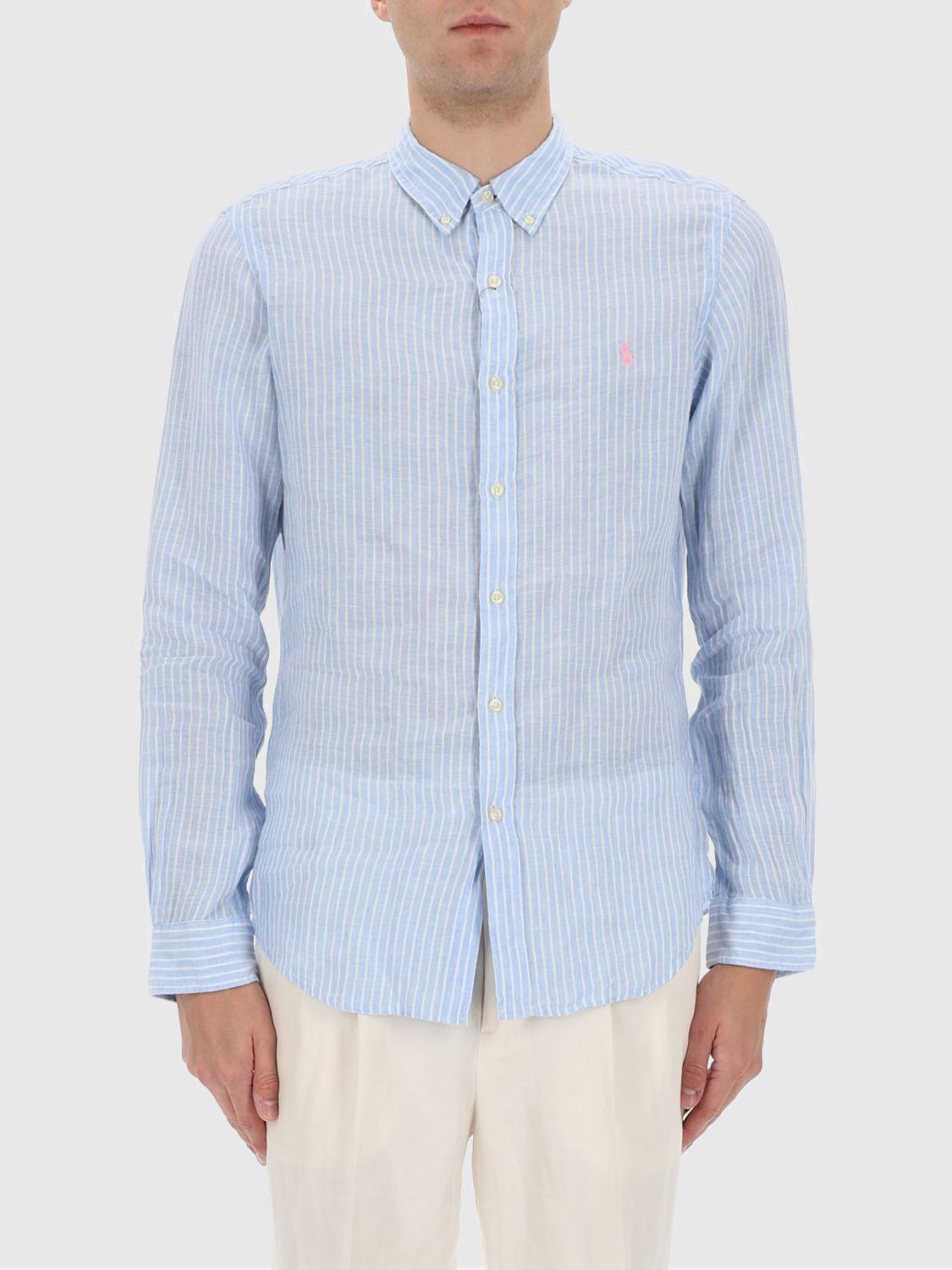 [Polo Ralph Lauren] Shirts Long Sleeve SS26 710B15647 003