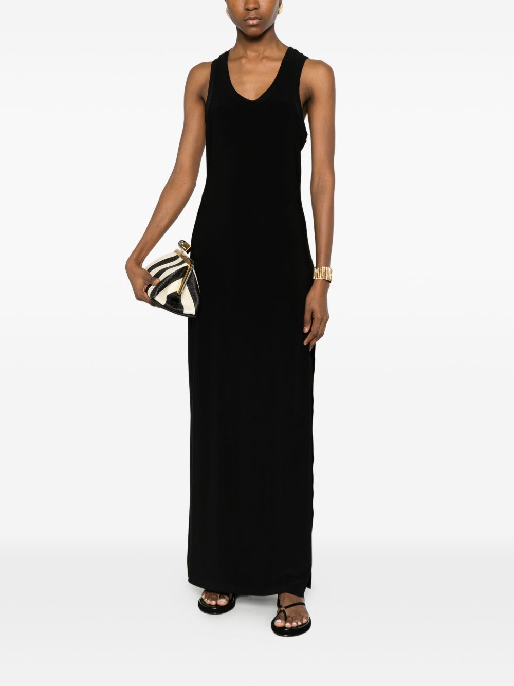 [Norma Kamali] Sleeveless dress SS26 KK4253PLT18001BLACK
