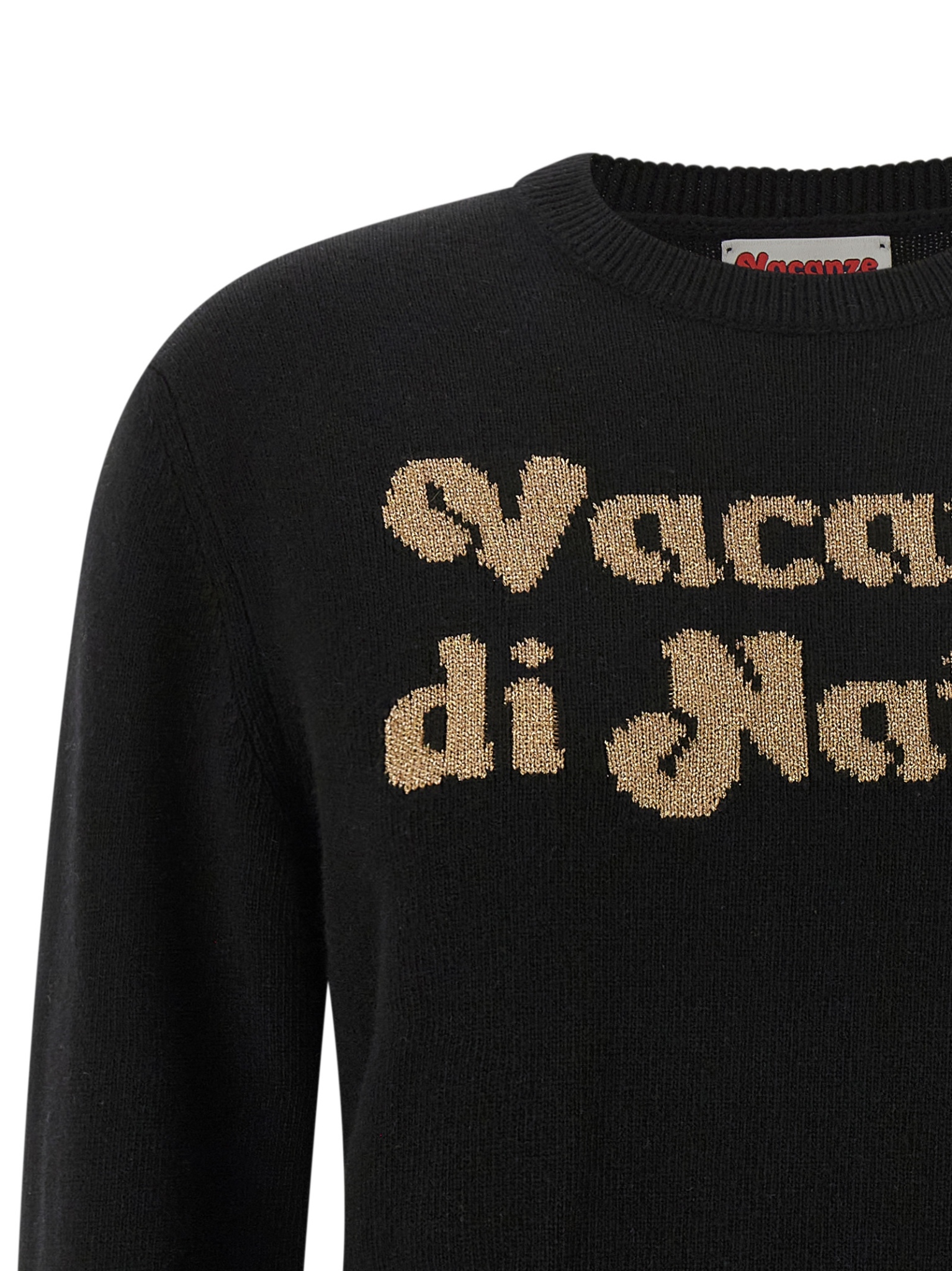 [MC2 Saint Barth] Knitwear FW25 QUE001000432IVACANZELOGO00OR