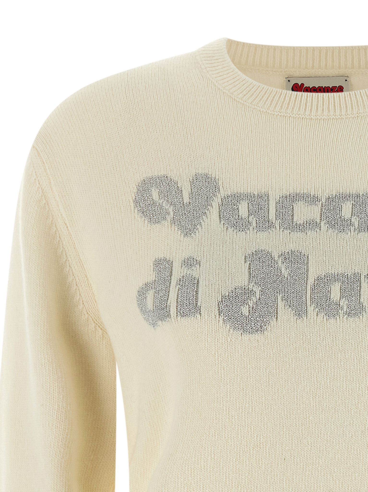 [MC2 Saint Barth] Knitwear FW25 QUE001000433IVACANZELOGO10AR