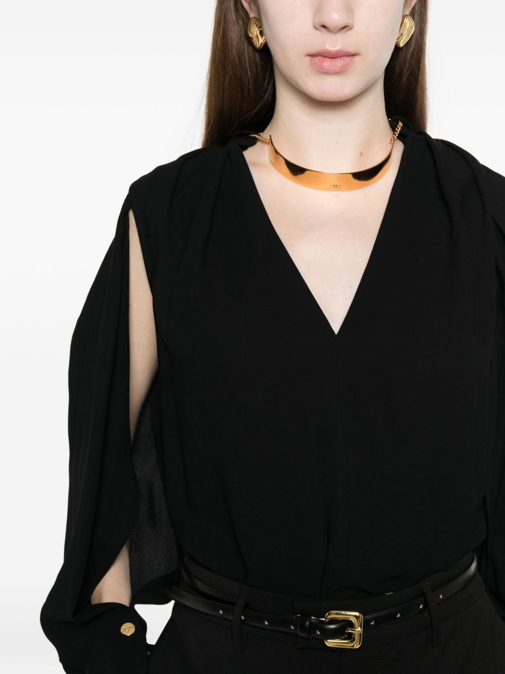 [ELISABETTA FRANCHI] Shirts Long Sleeve SS26 CA12961E2110