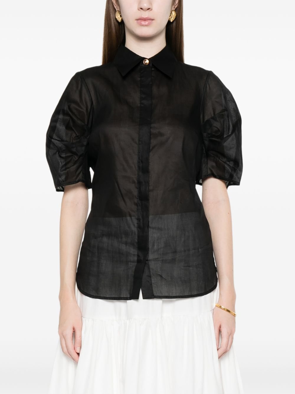 [ELISABETTA FRANCHI] Shirts Short Sleeve SS26 CA11961E2110