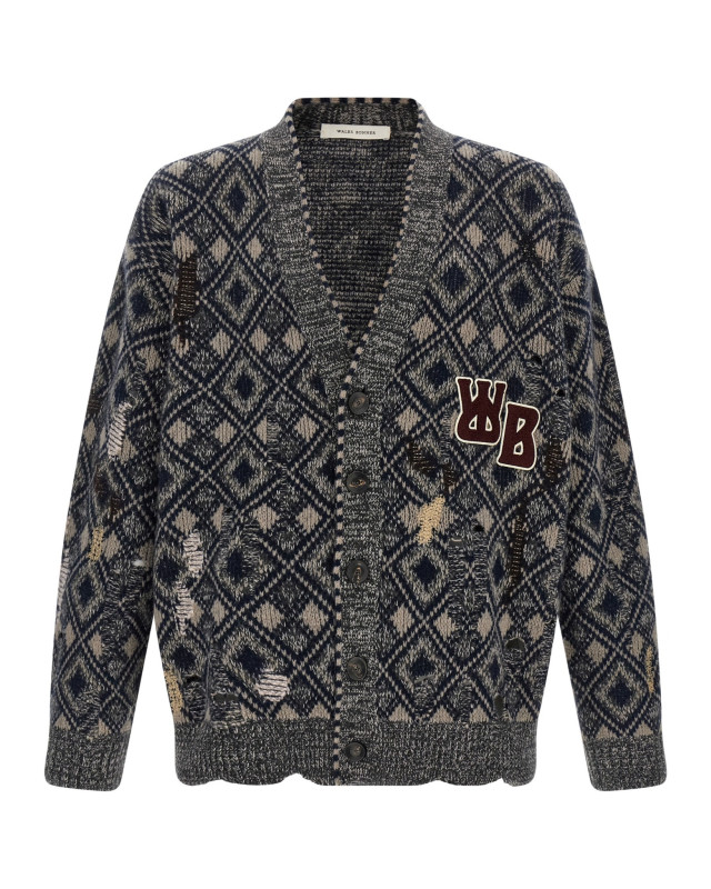 [Wales Bonner] Cardigan FW25 UA25KN45WO12951