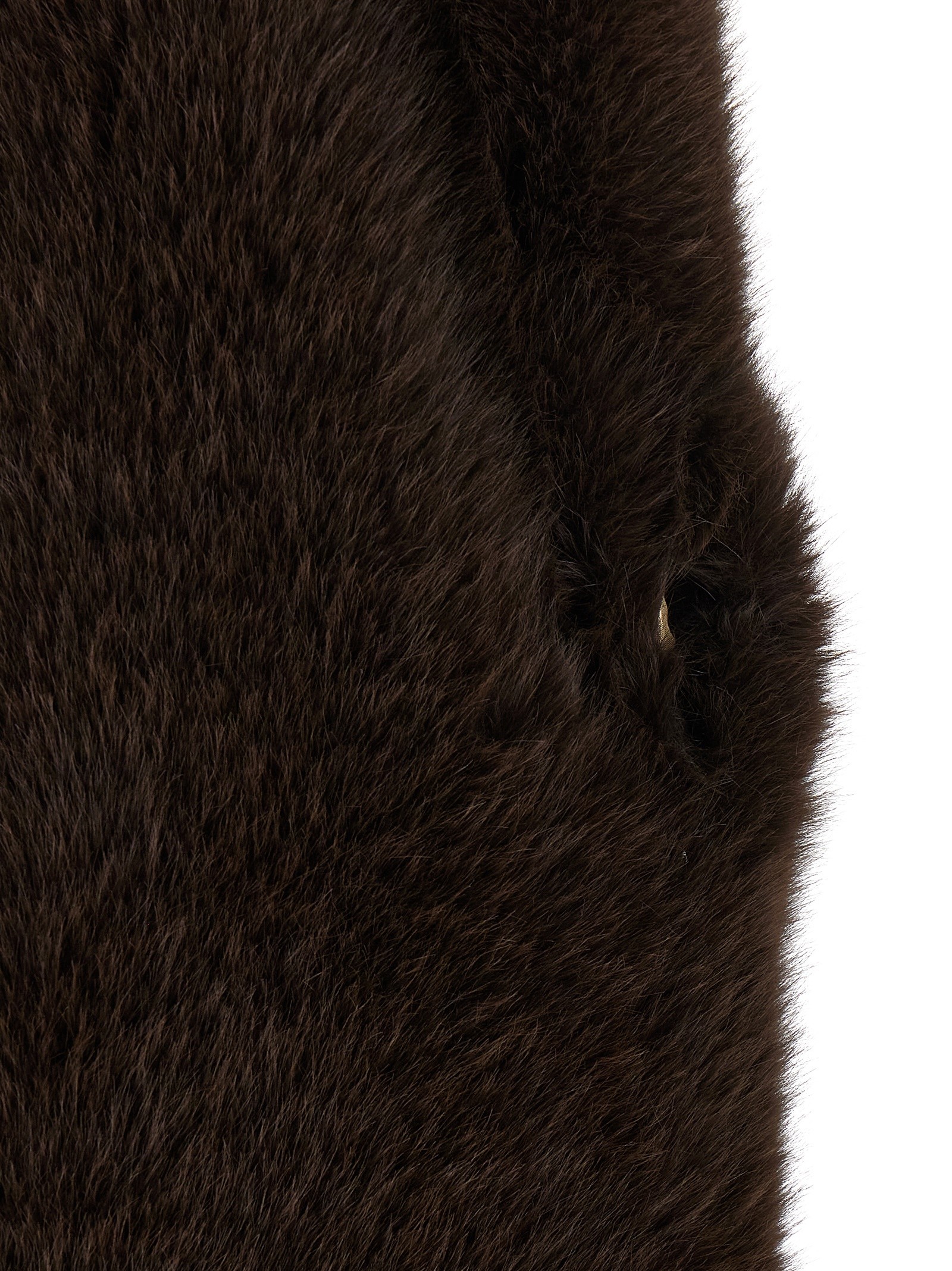 [B&B Couture] Fur Jacket FW25 BEARBROWN