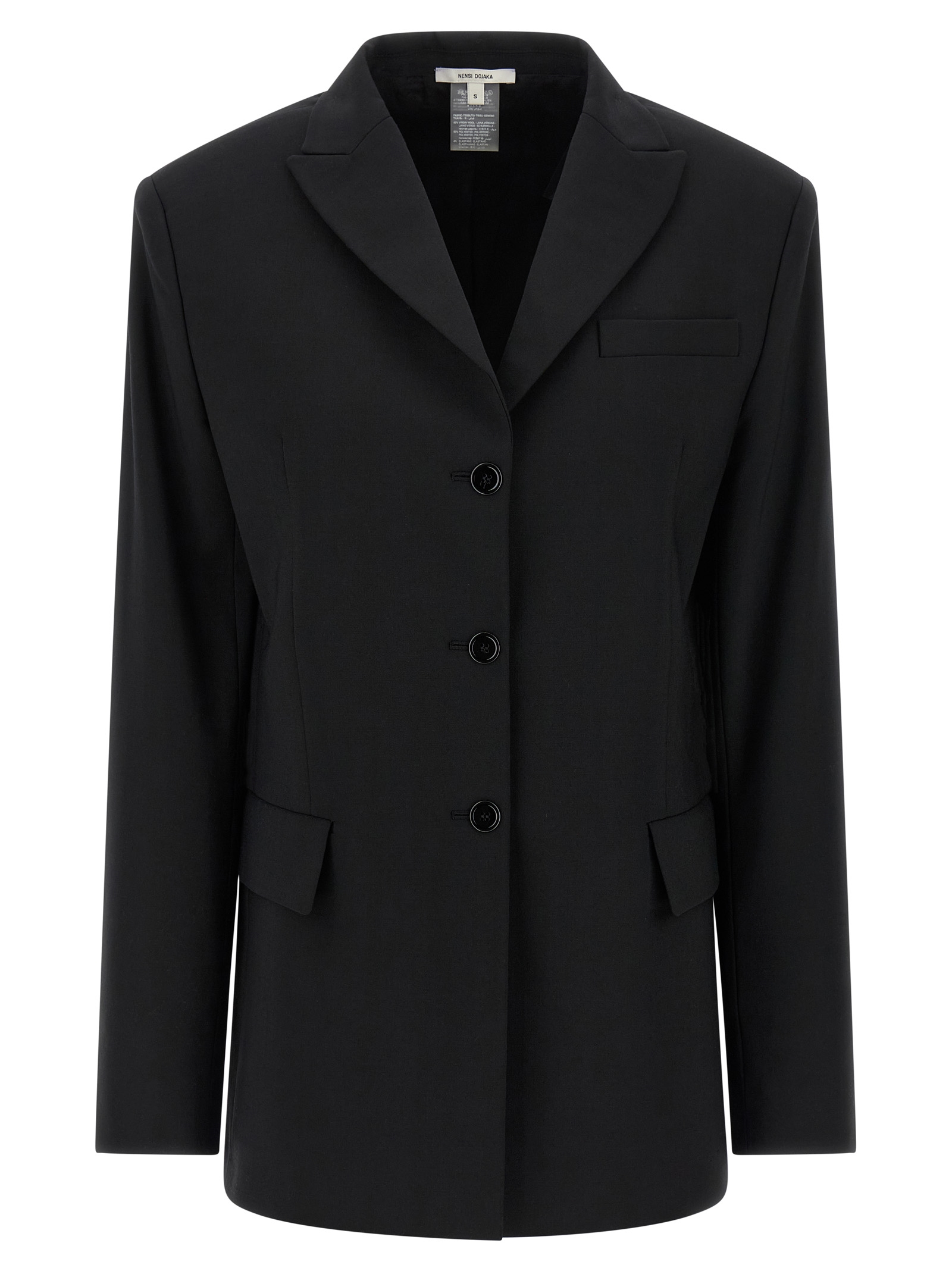 [Nensi Dojaka] Blazer FW25 NDSS25JKT030BLACK