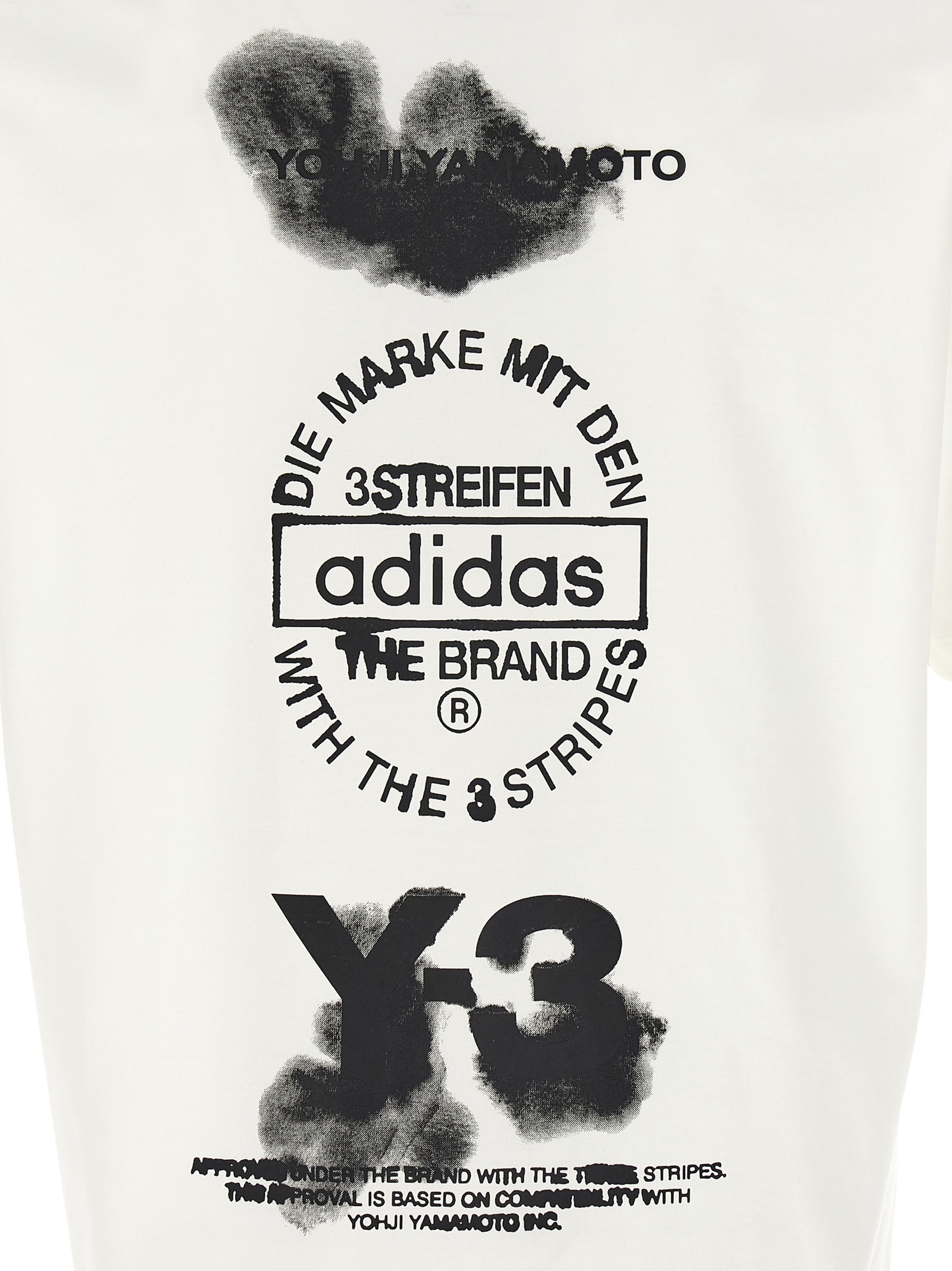 [Y-3] T-shirts Short Sleeve FW25 JZ0712WHITE