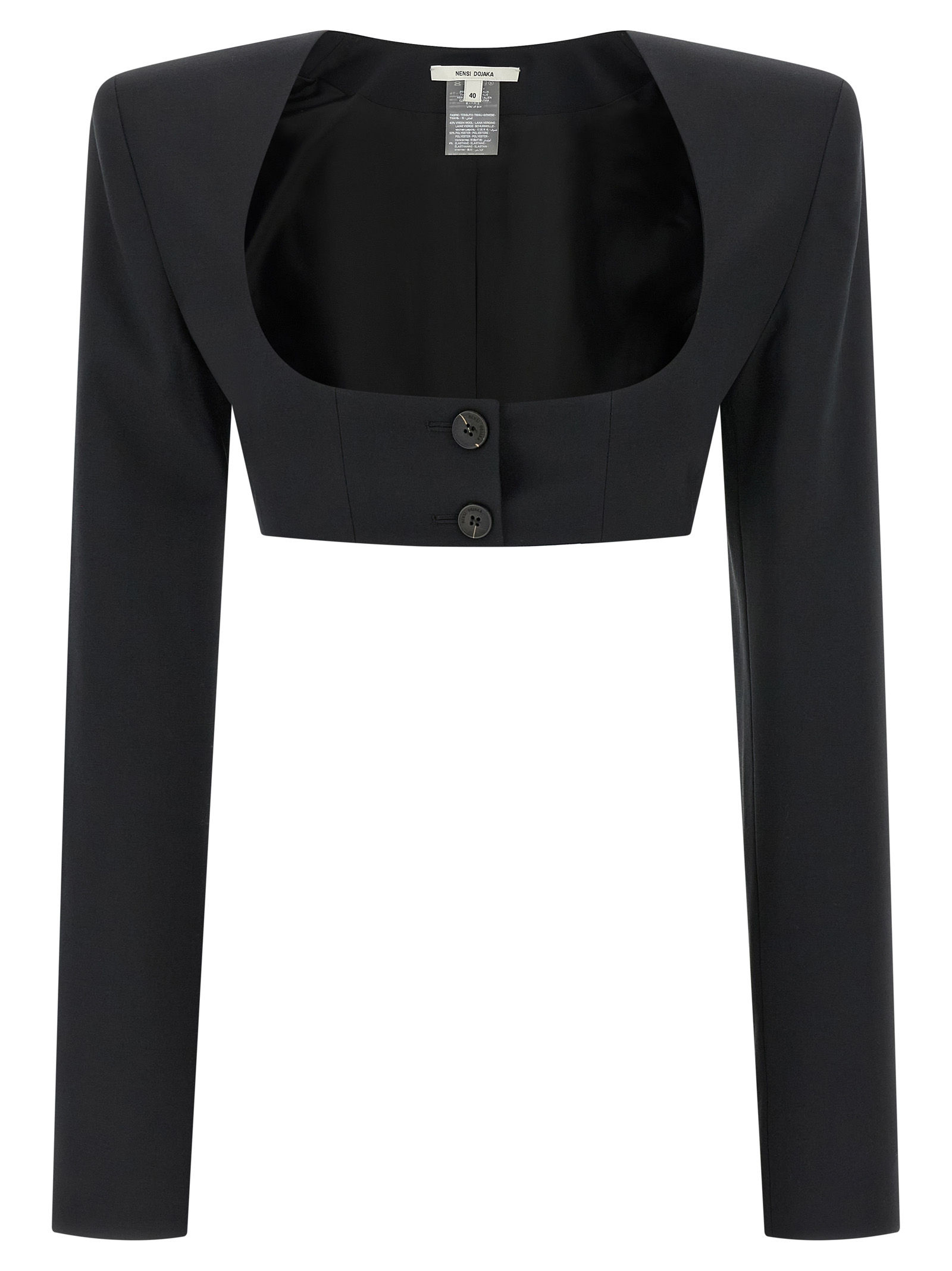 [Nensi Dojaka] Blazer FW25 NDAW24JKT024BLACK