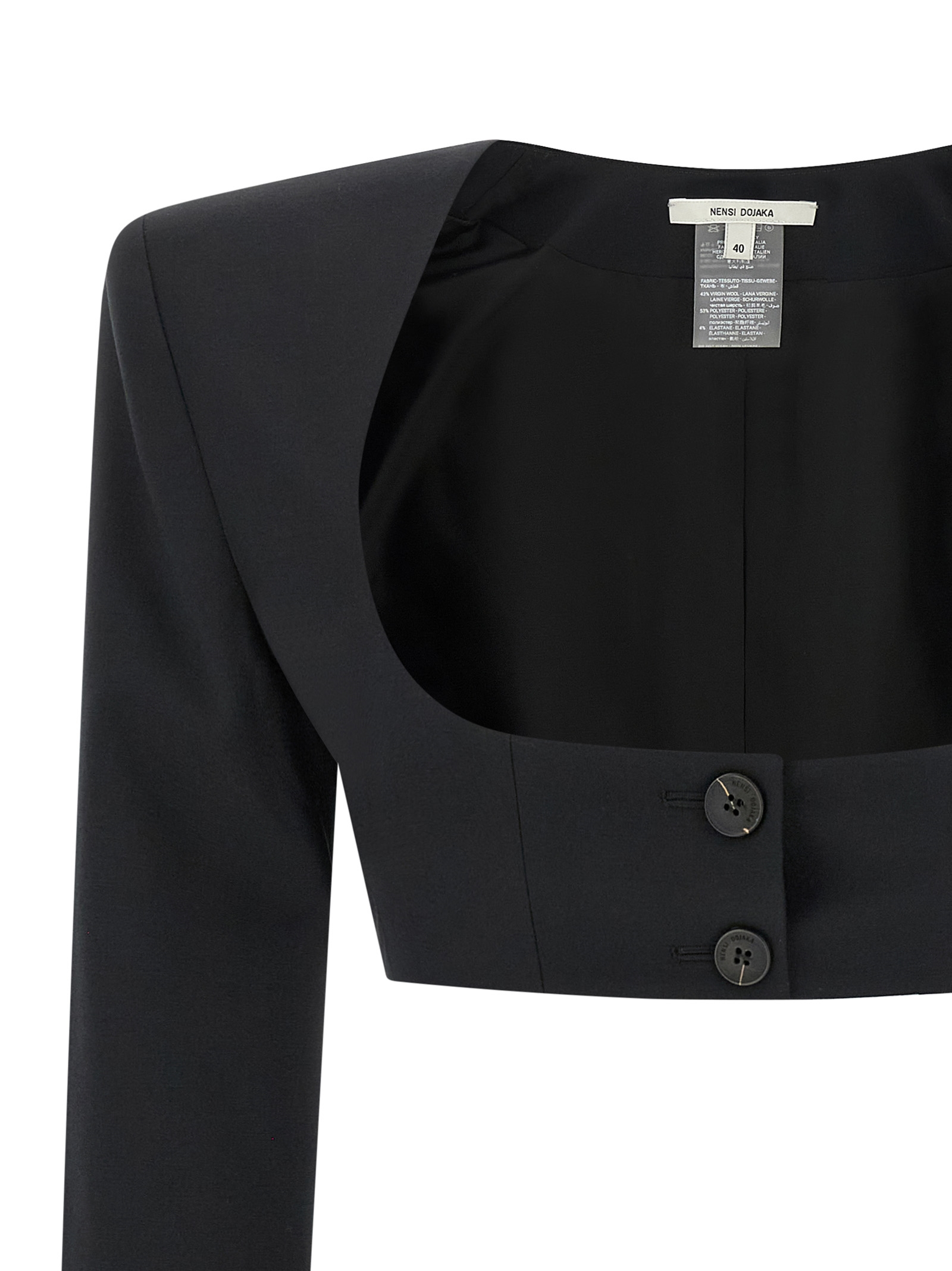 [Nensi Dojaka] Blazer FW25 NDAW24JKT024BLACK