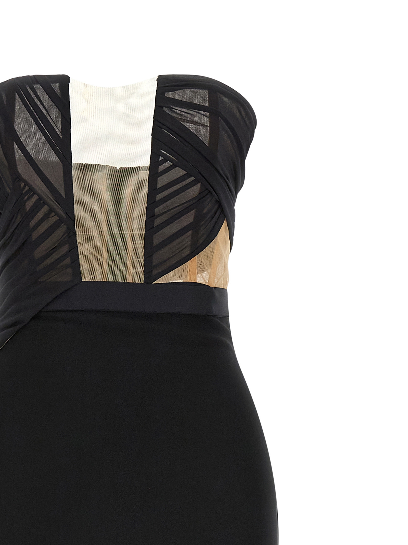 [Nensi Dojaka] Sleeveless dress FW25 NDDR2673501100BLACK