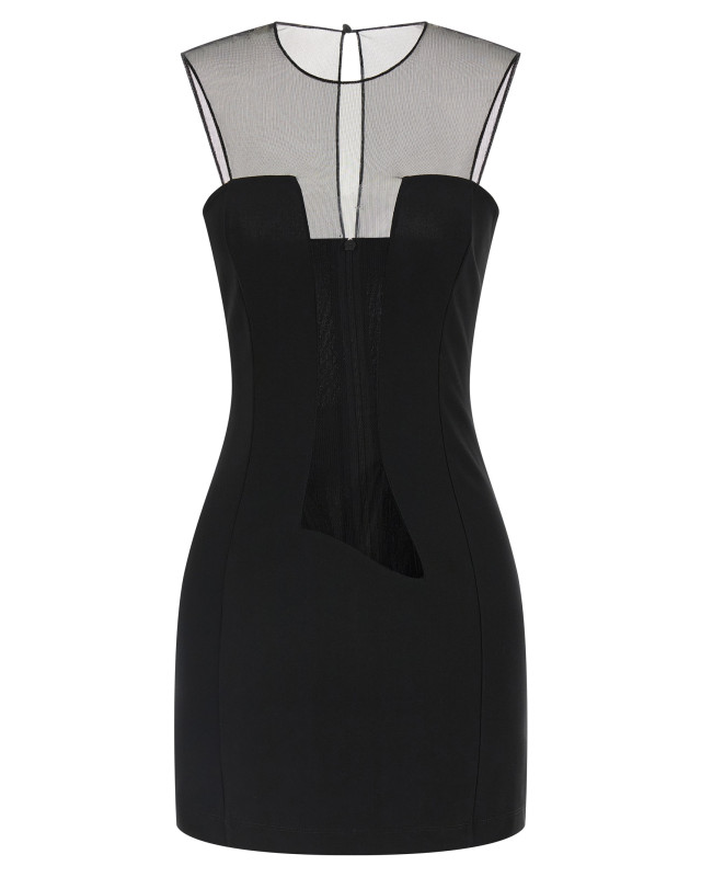 [Nensi Dojaka] Sleeveless dress FW25 NDDR2641000100BLACK