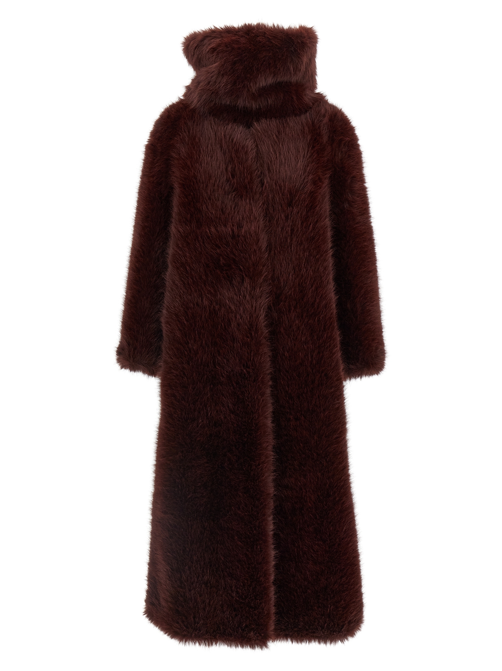 [B&B Couture] Fur Jacket FW25 BISCUITBORDEAUX