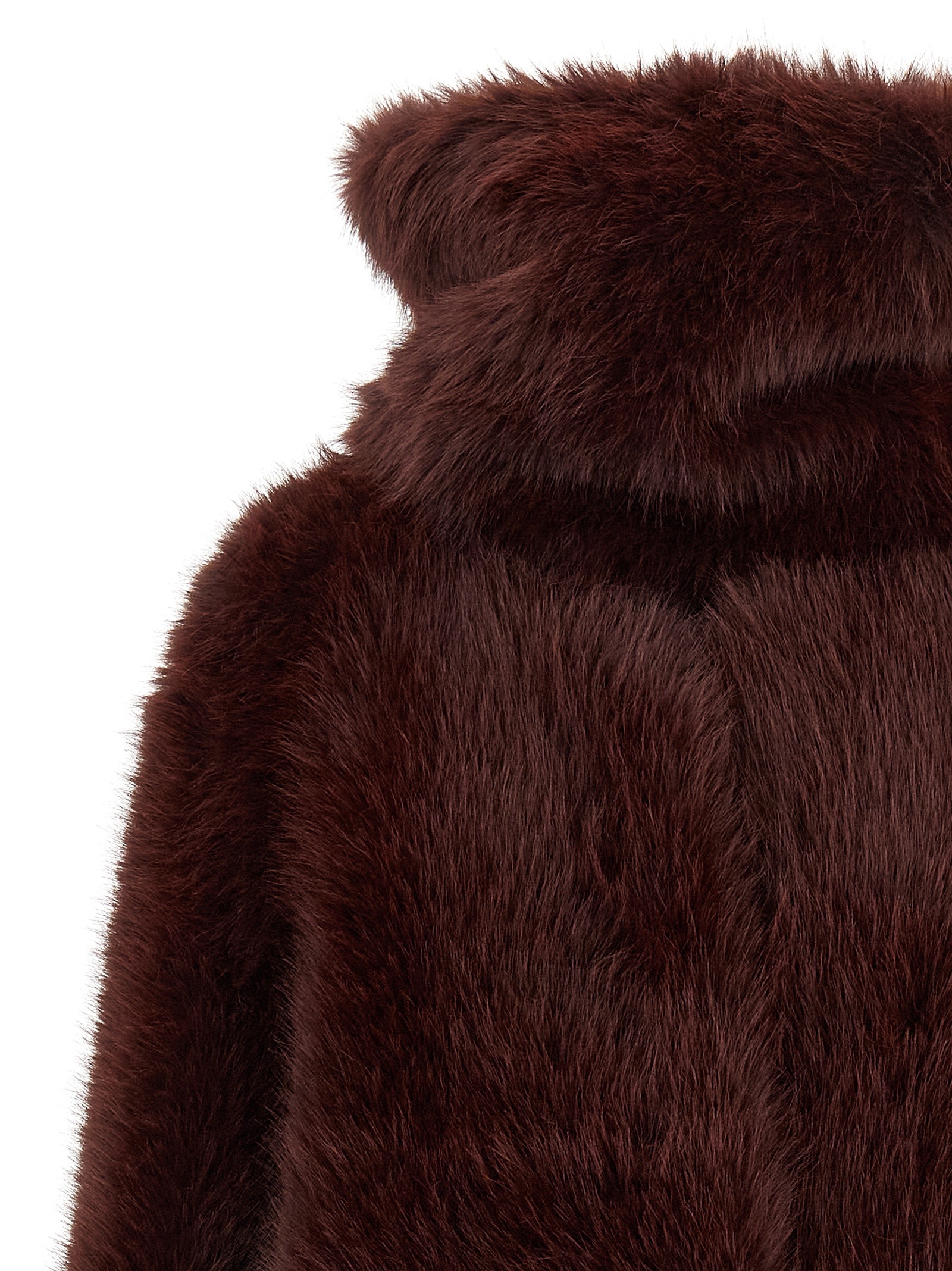 [B&B Couture] Fur Jacket FW25 BISCUITBORDEAUX